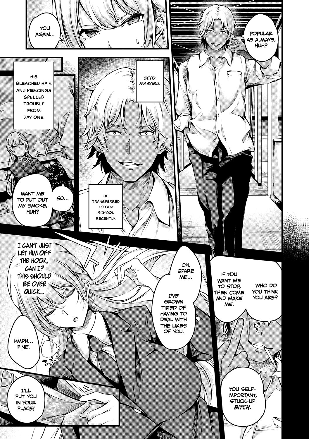 [Nasipasuta]Fuuki Iin Ichijou no Haiboku + After | Disciplinary Committee President Ichijou’s Submission! + After(Mesutoiro) [English] [Digital] Page 3