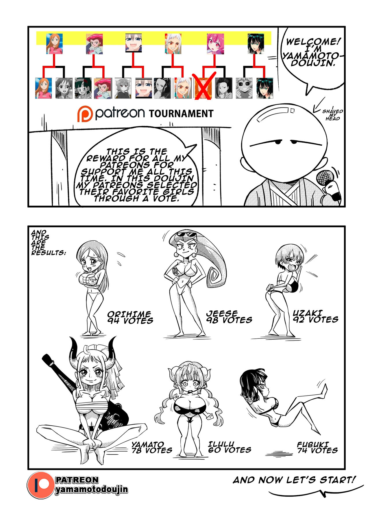 [Yamamoto]Patreon Doujin 3[Various] [English] Page 1
