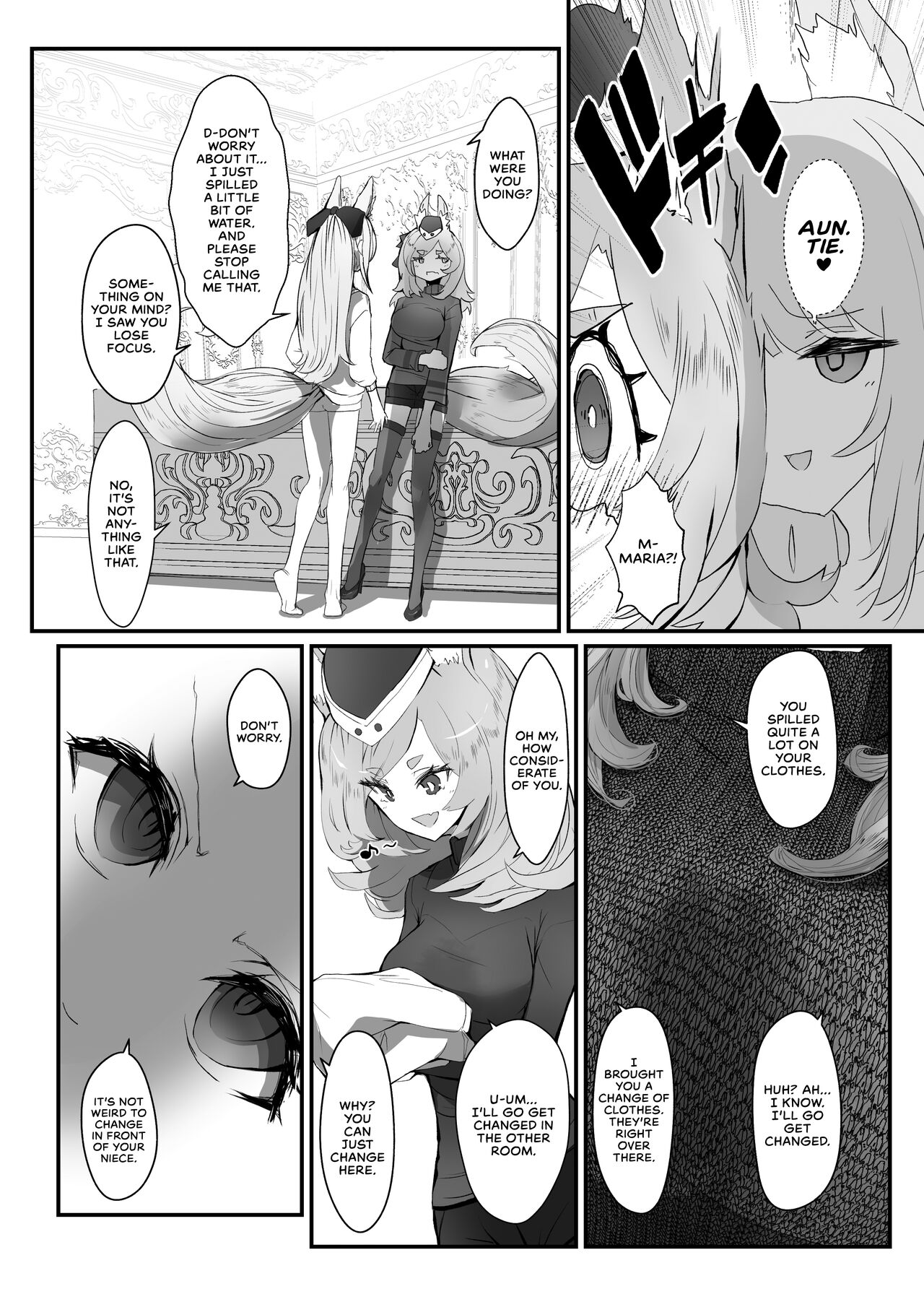 [analyst freedom (Matanuki Ponchi)]Zofia x Maria(Arknights) [Digital] [English] [head empty + Komori Translations] Page 8