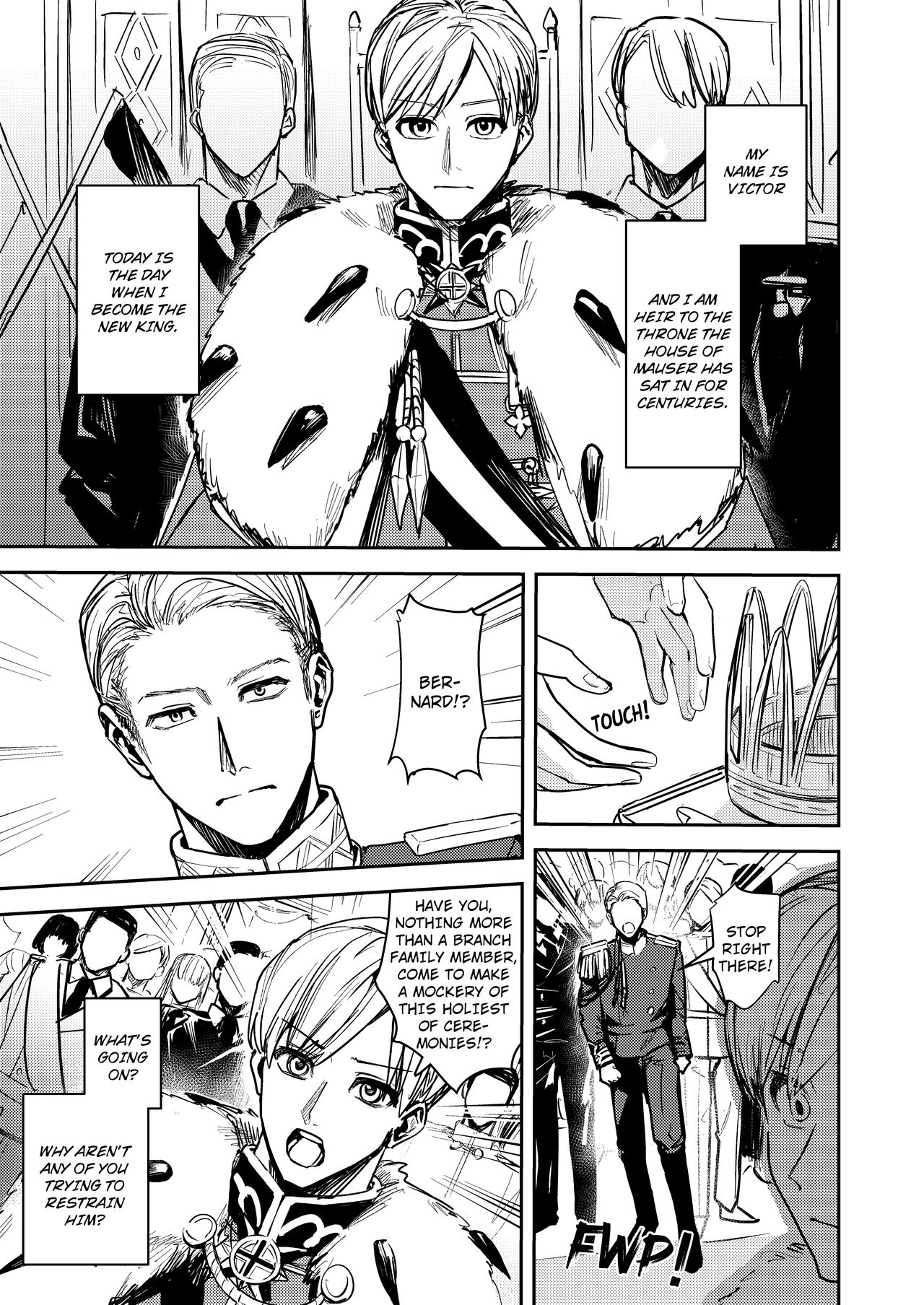 [TSF no F (Betty)]Ubawareta Tachiba ~Ou kara Ouhi e to Kaerareta Ore~ | My Stolen Place ~Transformed From King to Queen~[English] Page 2