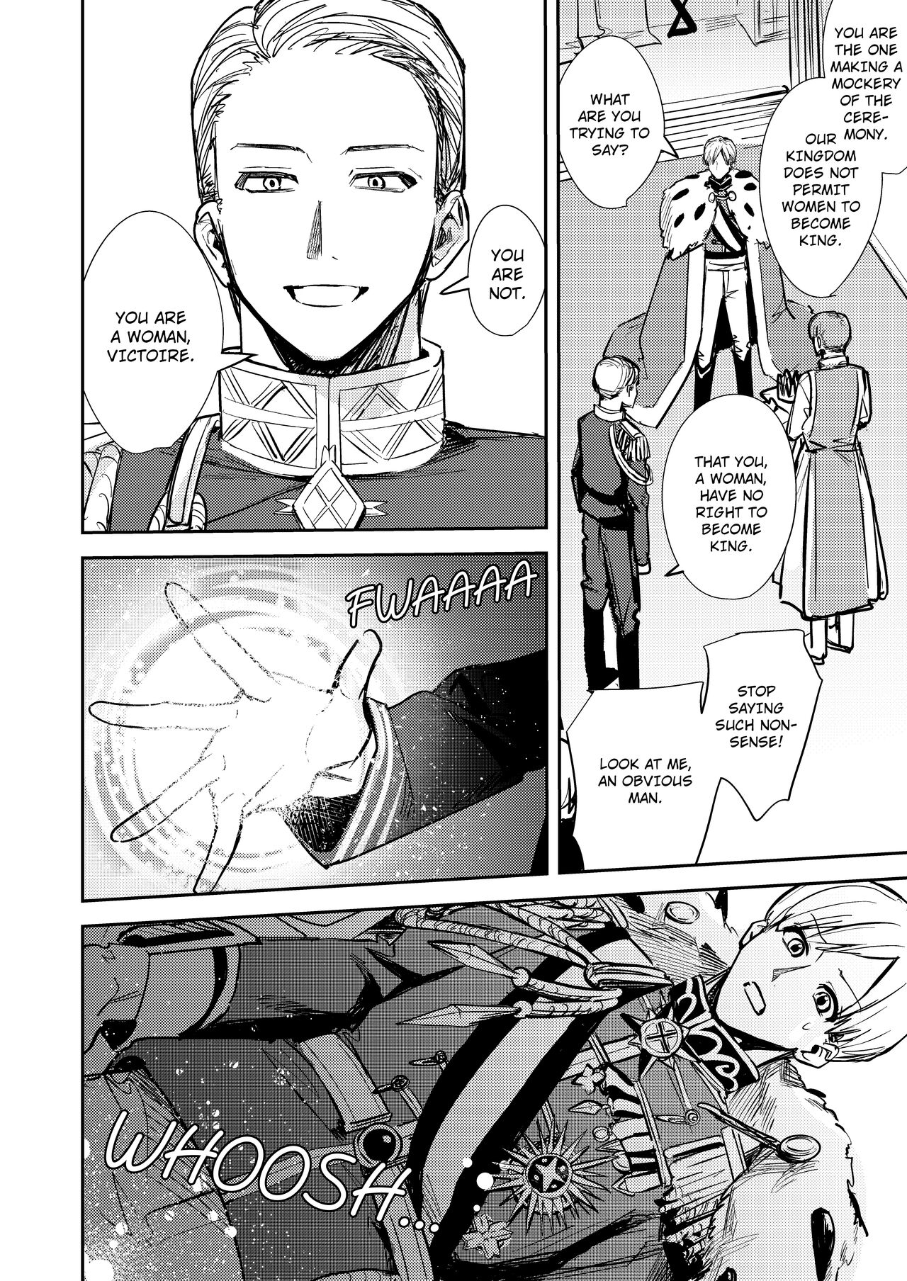 [TSF no F (Betty)]Ubawareta Tachiba ~Ou kara Ouhi e to Kaerareta Ore~ | My Stolen Place ~Transformed From King to Queen~[English] Page 3