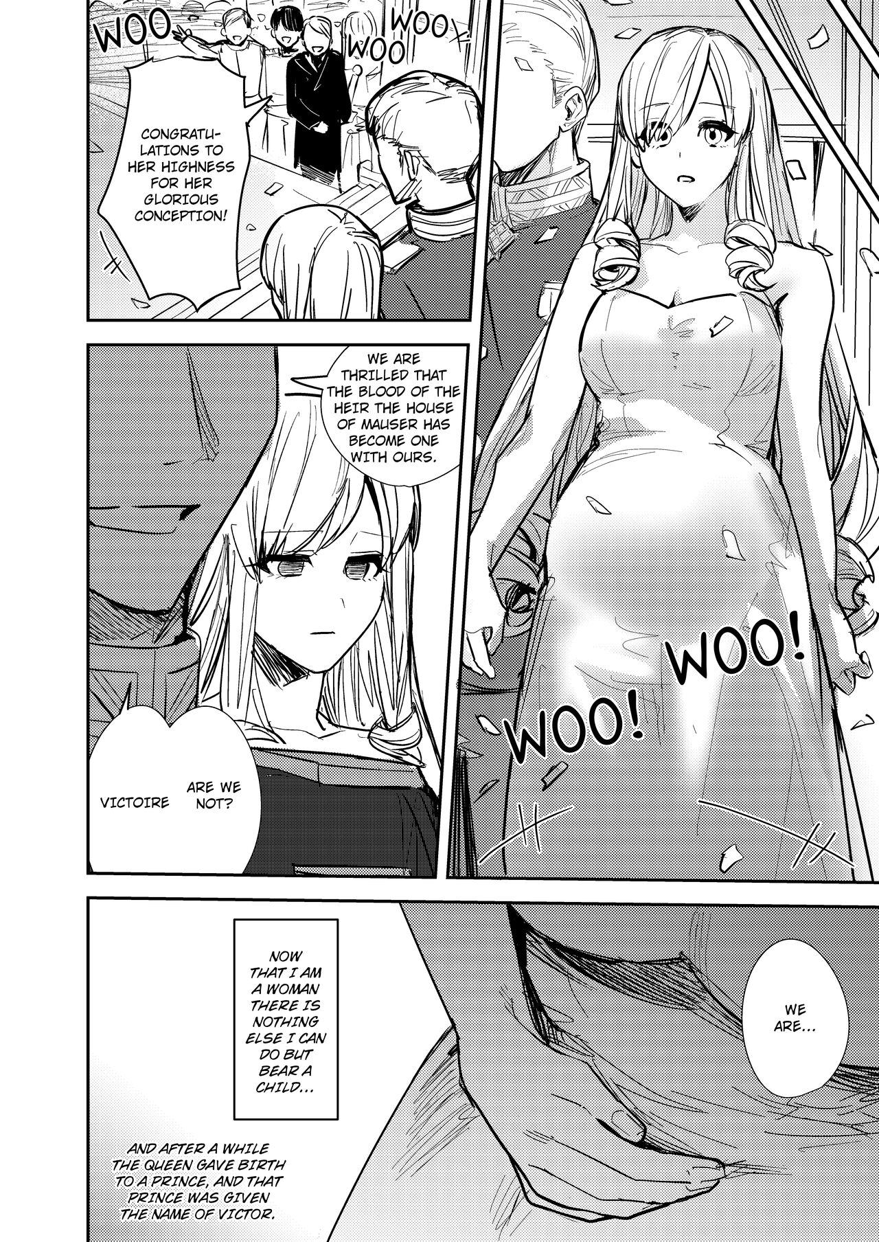 [TSF no F (Betty)]Ubawareta Tachiba ~Ou kara Ouhi e to Kaerareta Ore~ | My Stolen Place ~Transformed From King to Queen~[English] Page 33