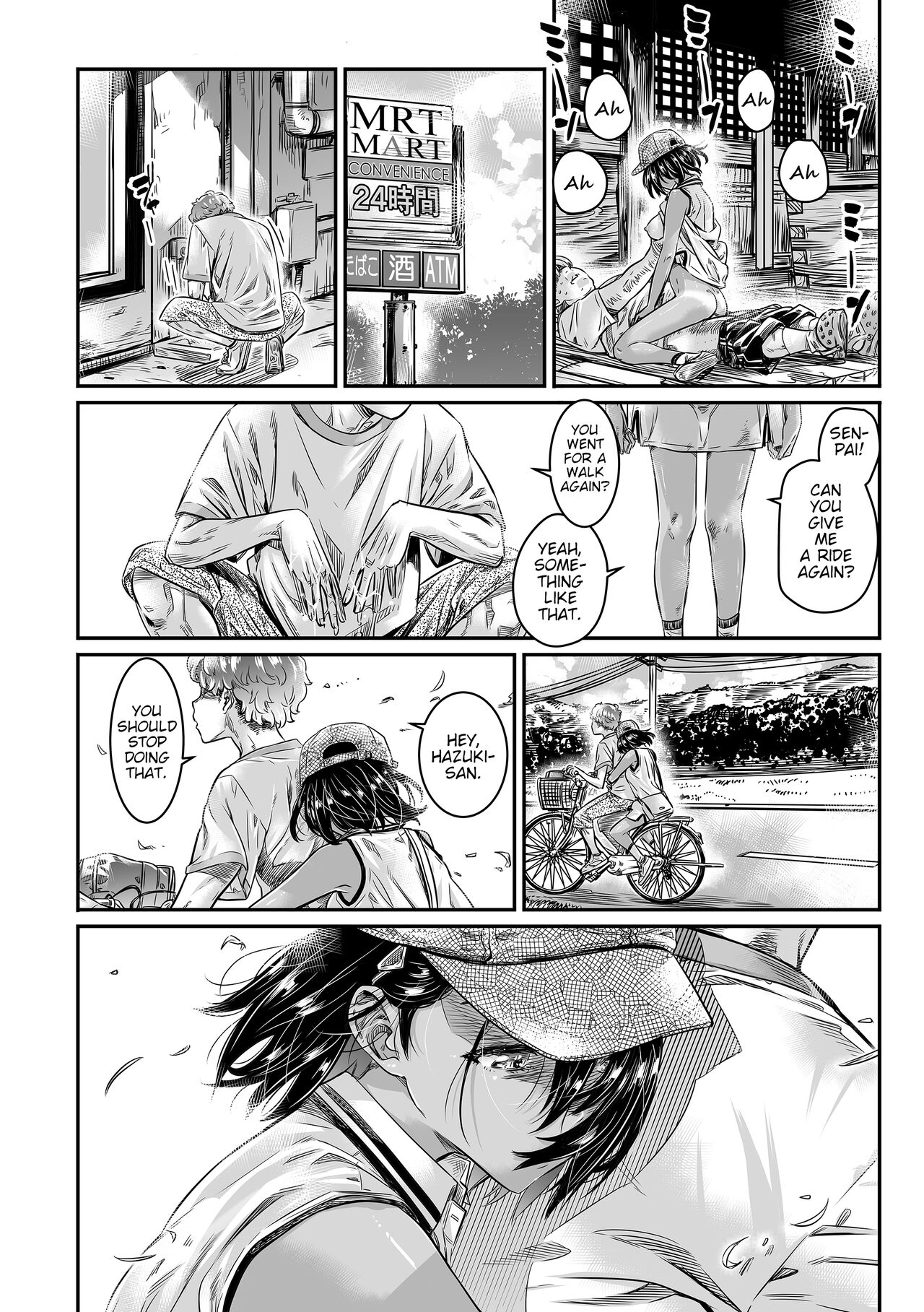 [Burning Shimai (MARUTA)]Hiyake no Bitch Shoujo wa, Doutei no Senpai o Yagai Sex ni Sasou[English] [R_363] Page 11