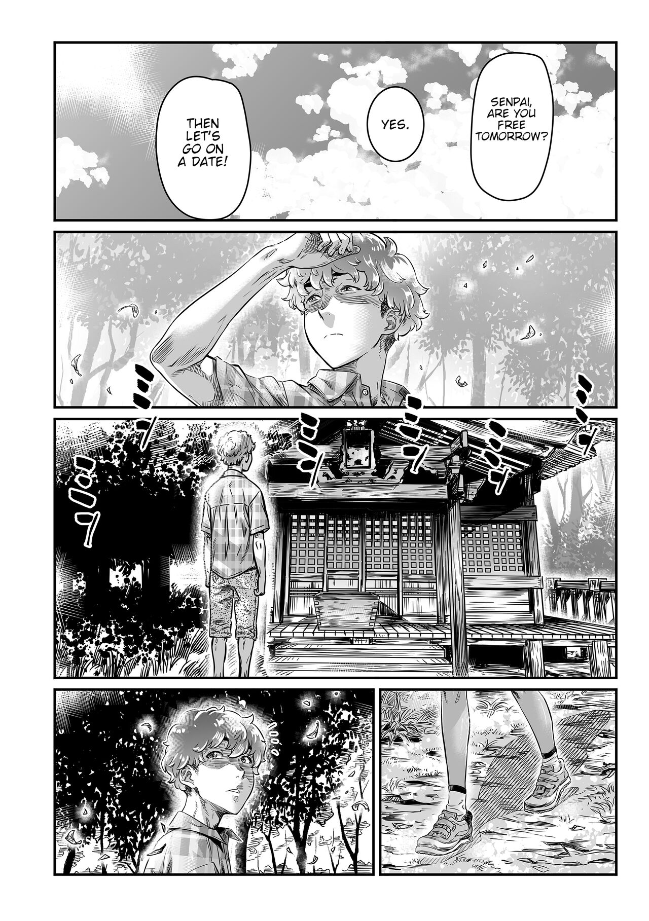 [Burning Shimai (MARUTA)]Hiyake no Bitch Shoujo wa, Doutei no Senpai o Yagai Sex ni Sasou[English] [R_363] Page 13