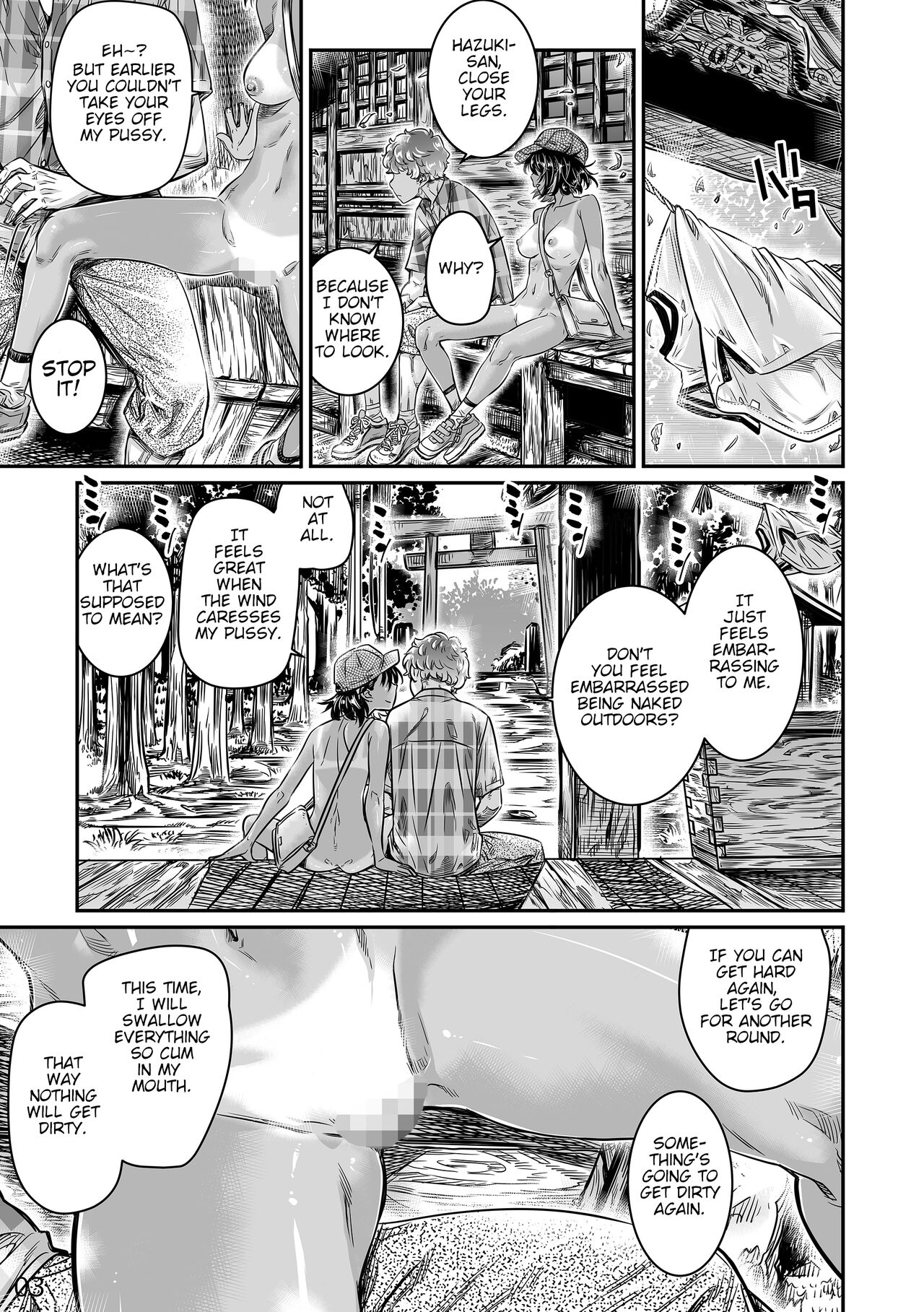 [Burning Shimai (MARUTA)]Hiyake no Bitch Shoujo wa, Doutei no Senpai o Yagai Sex ni Sasou[English] [R_363] Page 30