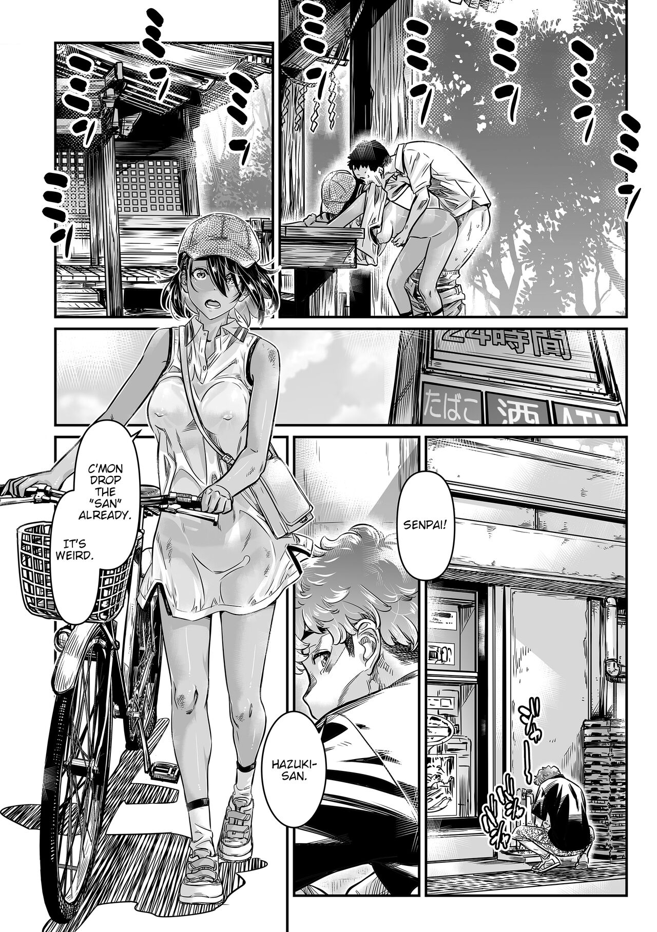 [Burning Shimai (MARUTA)]Hiyake no Bitch Shoujo wa, Doutei no Senpai o Yagai Sex ni Sasou[English] [R_363] Page 5