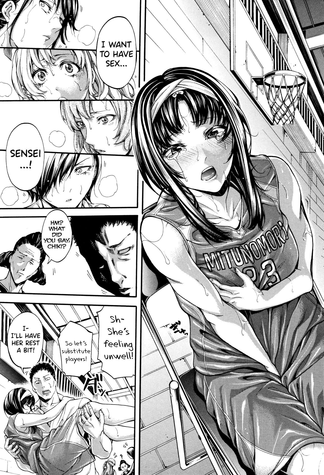 [Brother Pierrot]Bukatsu Shoujo Paradise ~ Asekkaki no Tenshi-tachi ~ Ch.1-5[English] [biribiri] Page 151