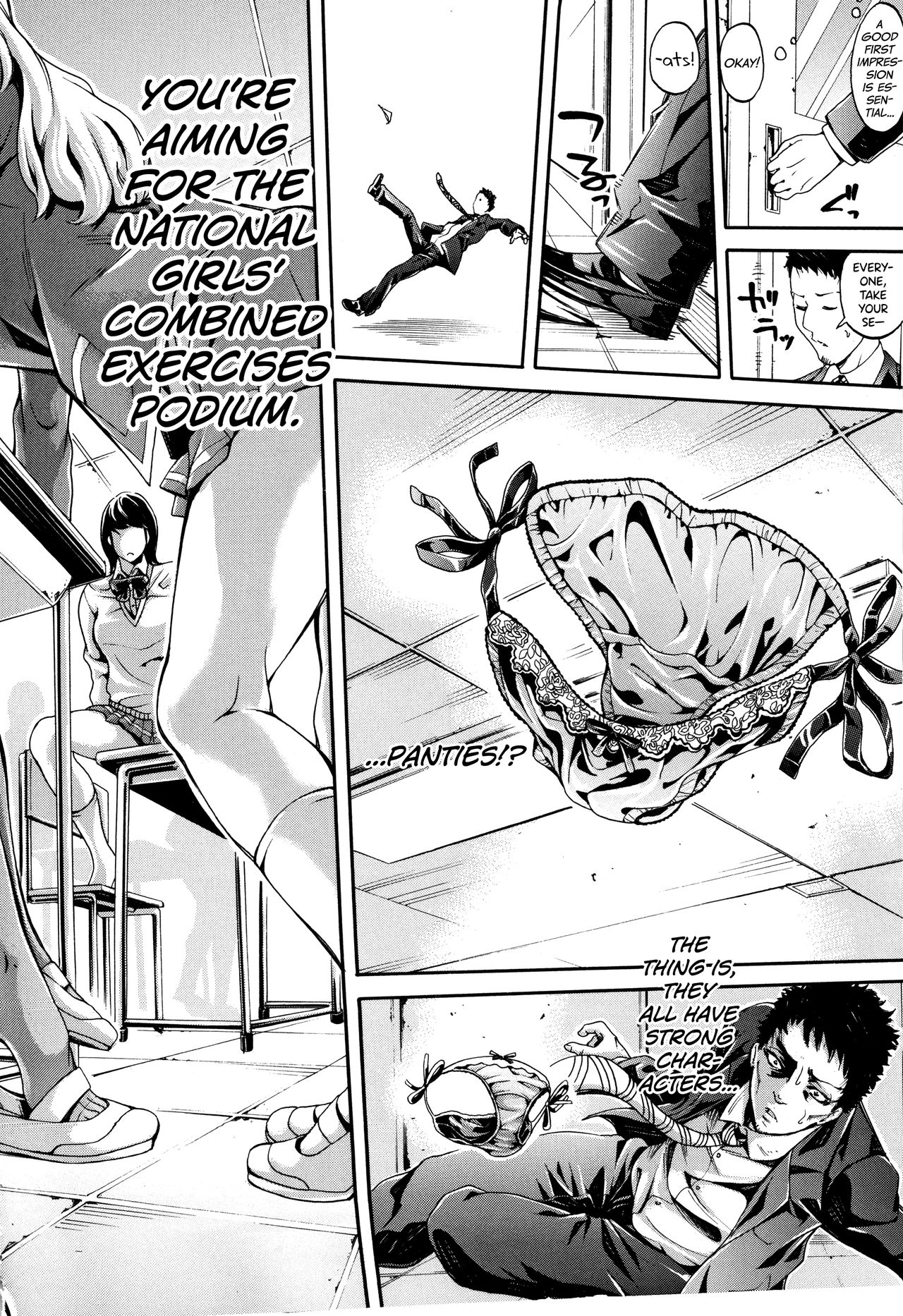 [Brother Pierrot]Bukatsu Shoujo Paradise ~ Asekkaki no Tenshi-tachi ~ Ch.1-5[English] [biribiri] Page 4