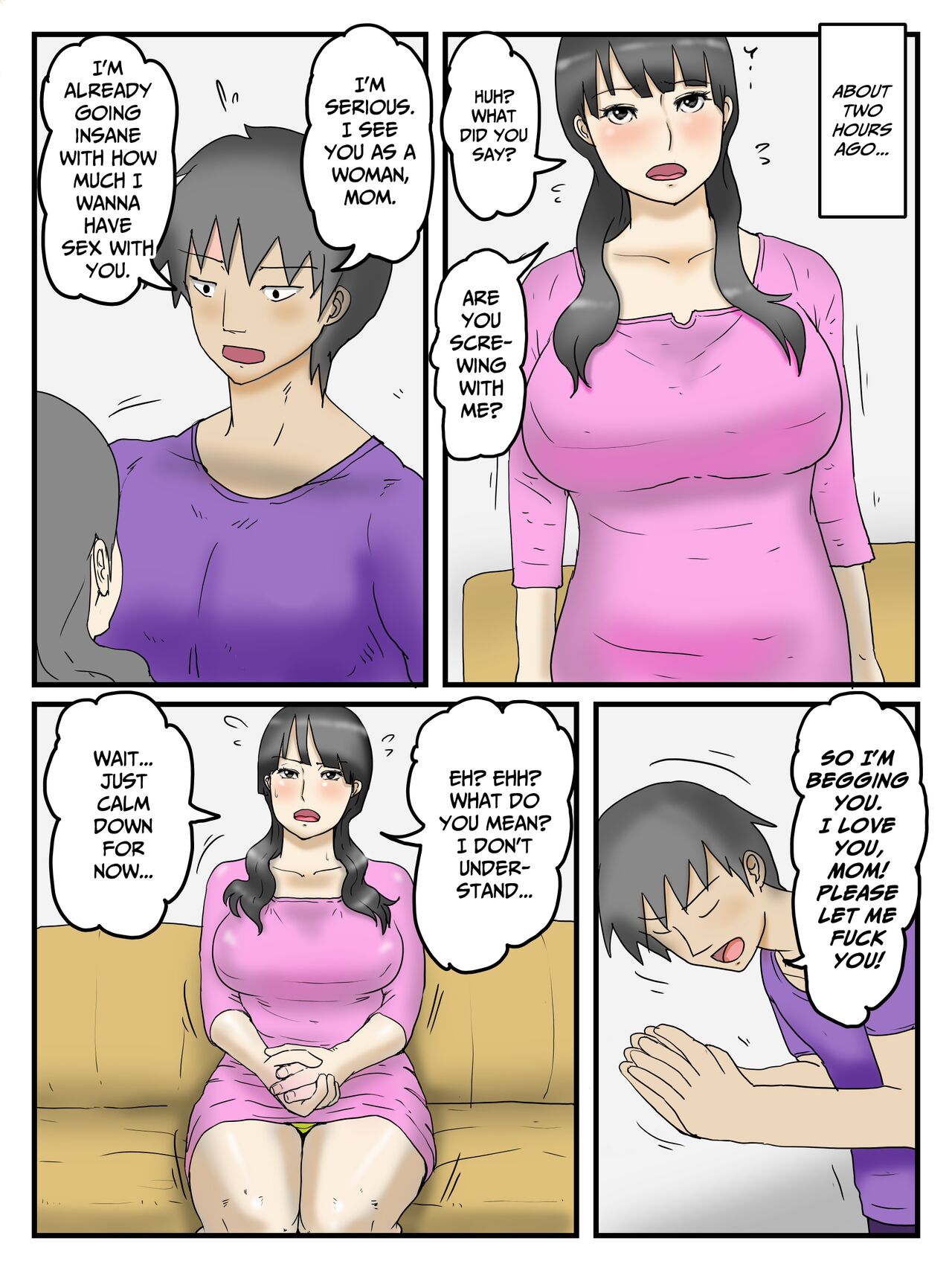 [poteto-chips (Shiratamaya)]Okaa-san ni Onegai Shitara Wari to Kantan ni Yarasete Kureta Page 5