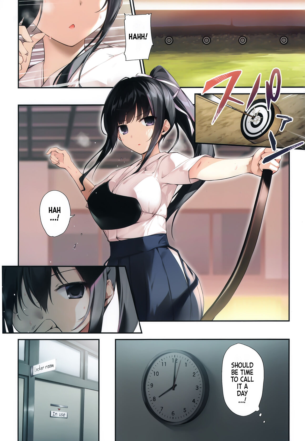 [KAROMIX (karory)]HAREM SUMMER -Seiso Bitch na Miko Senpai 2-[English] [Team Rabu2] Page 11