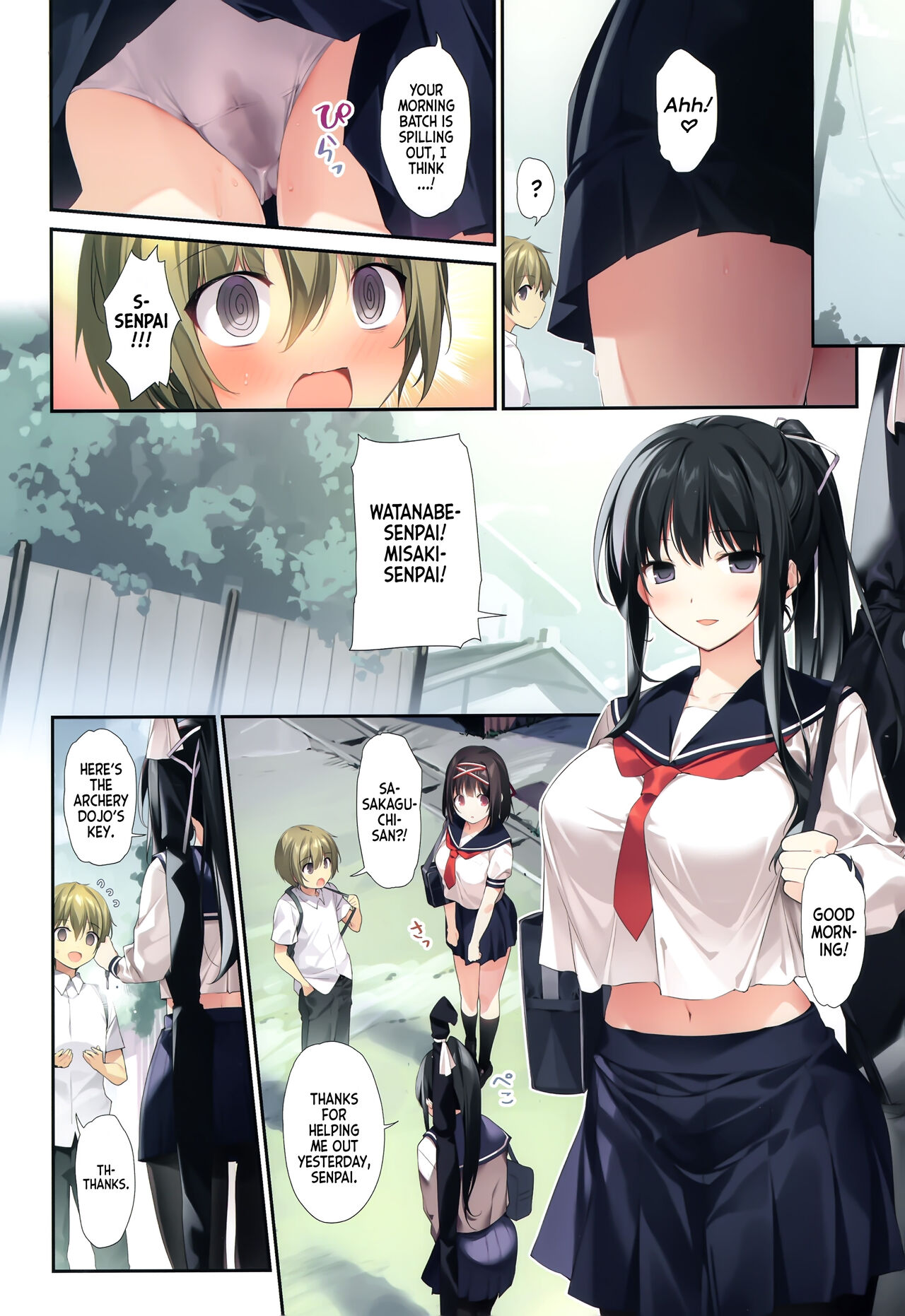 [KAROMIX (karory)]HAREM SUMMER -Seiso Bitch na Miko Senpai 2-[English] [Team Rabu2] Page 9