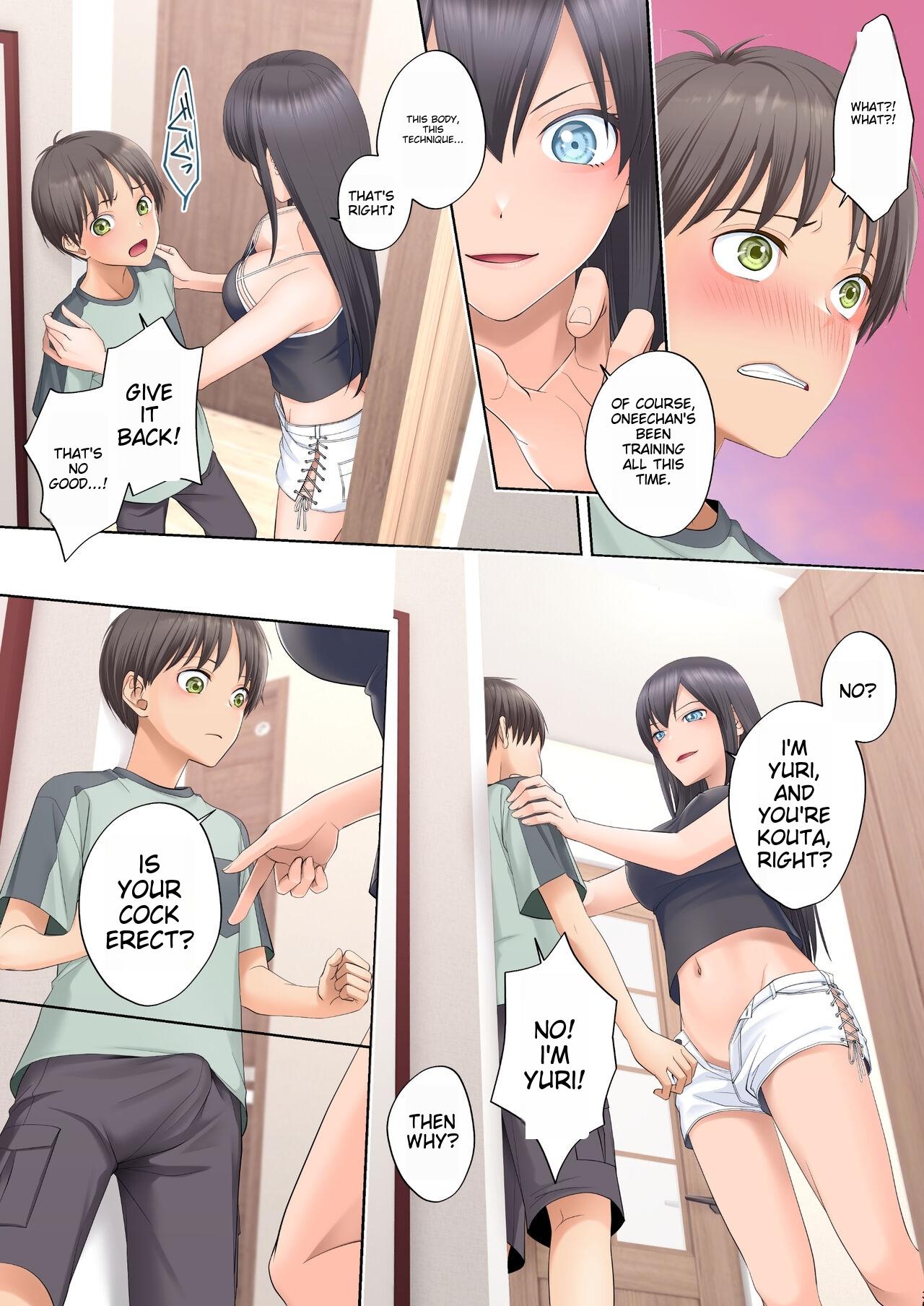 [Hairu Nukemichi (Siina Yuuki)]Boku Swap Ane ~Akogare no Onee-chan to Karada o Irekaerareteshimatta Boku[English] [animeman099] Page 35