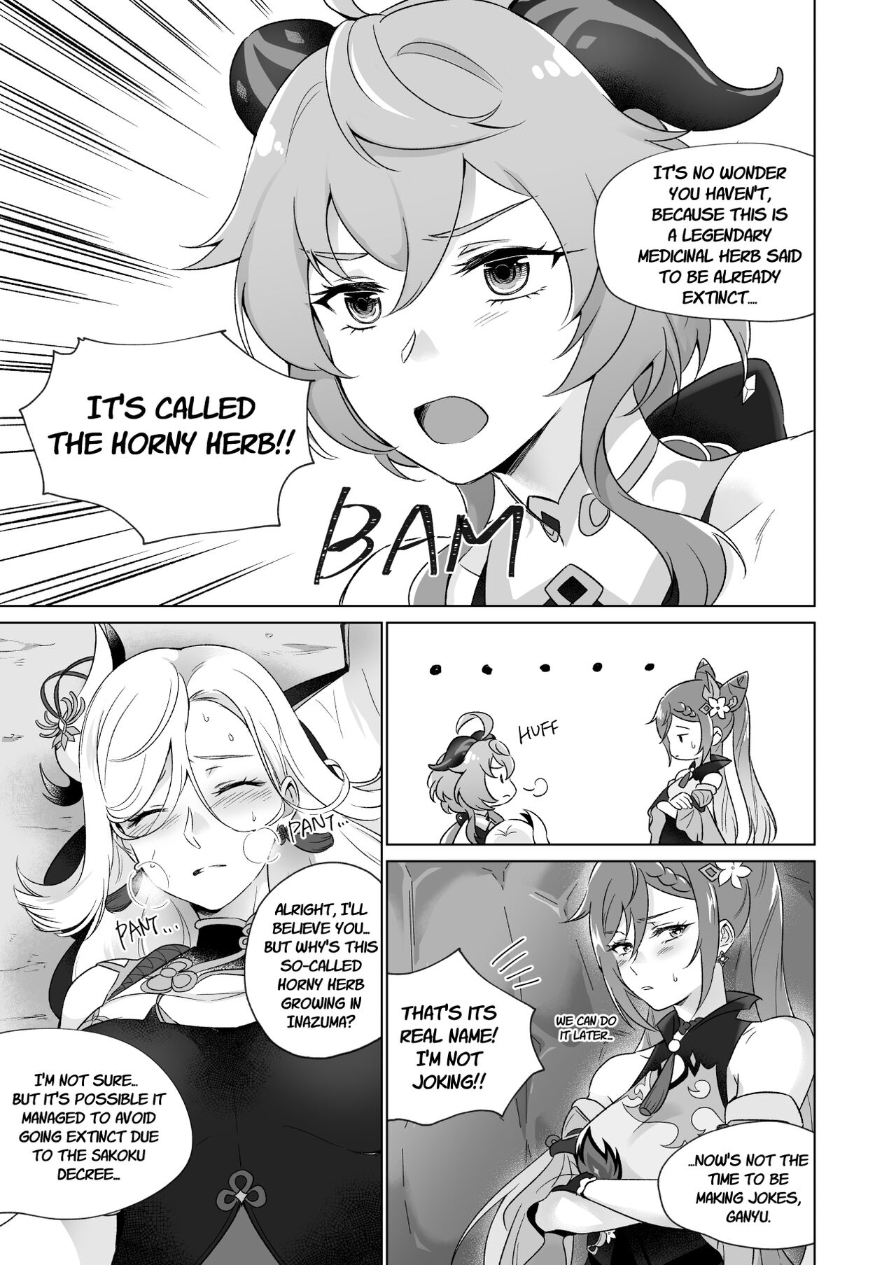 [World of Pure (Negom)]Liyue-shiki Dousei Seikou Ryouhou | Liyuesbian Remedial Sex(Genshin Impact) [English] [Digital] Page 16