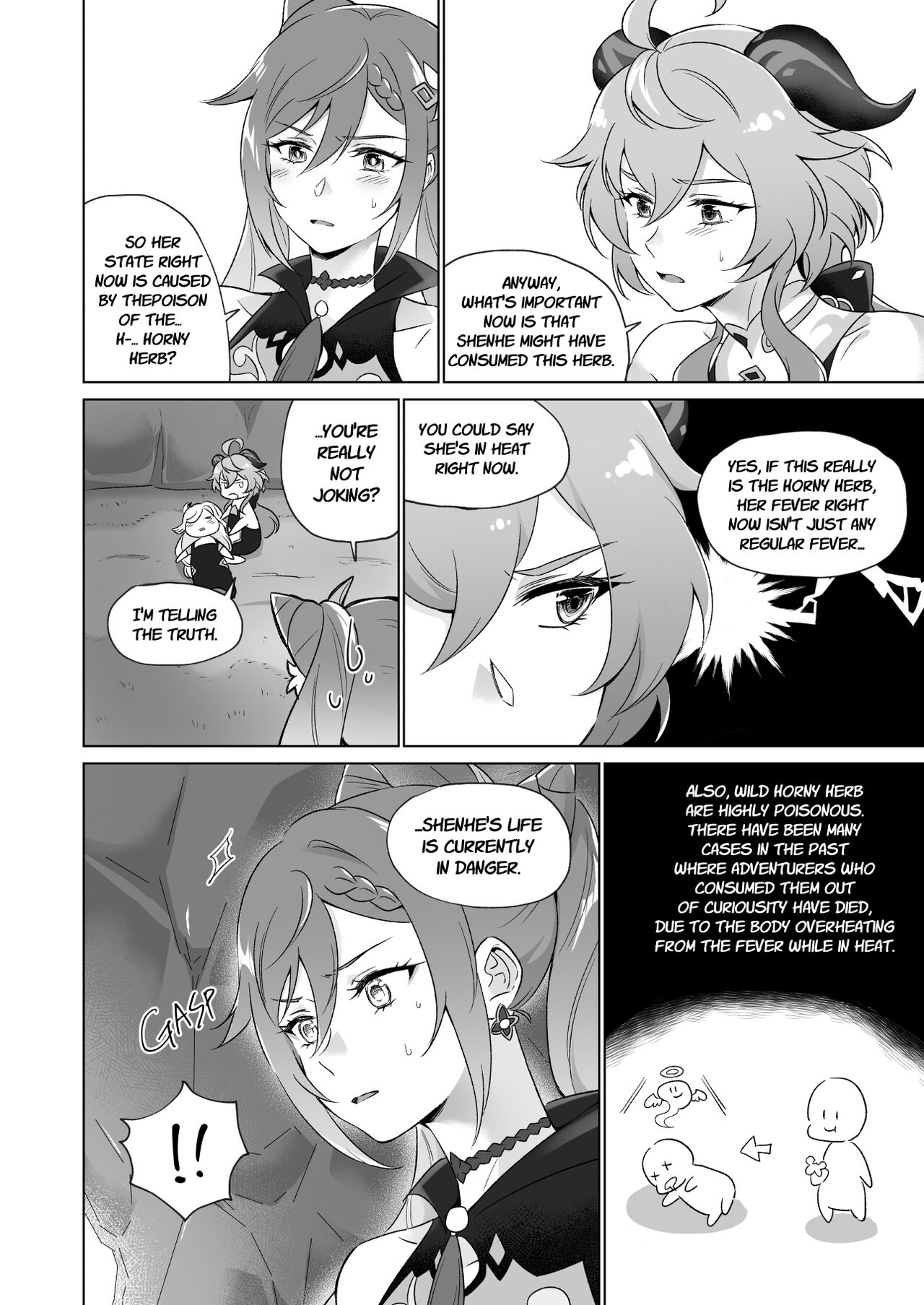 [World of Pure (Negom)]Liyue-shiki Dousei Seikou Ryouhou | Liyuesbian Remedial Sex(Genshin Impact) [English] [Digital] Page 17