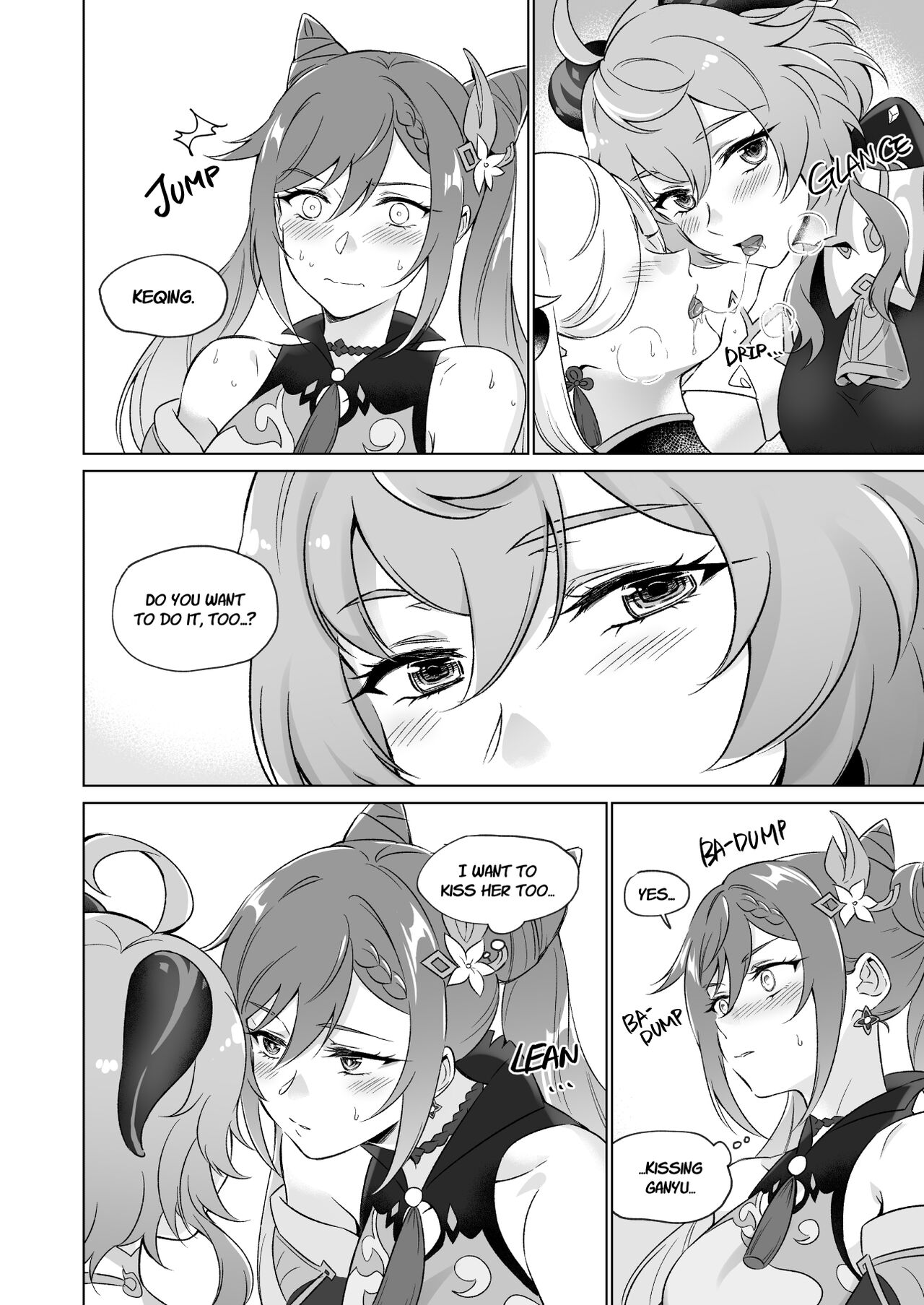 [World of Pure (Negom)]Liyue-shiki Dousei Seikou Ryouhou | Liyuesbian Remedial Sex(Genshin Impact) [English] [Digital] Page 23
