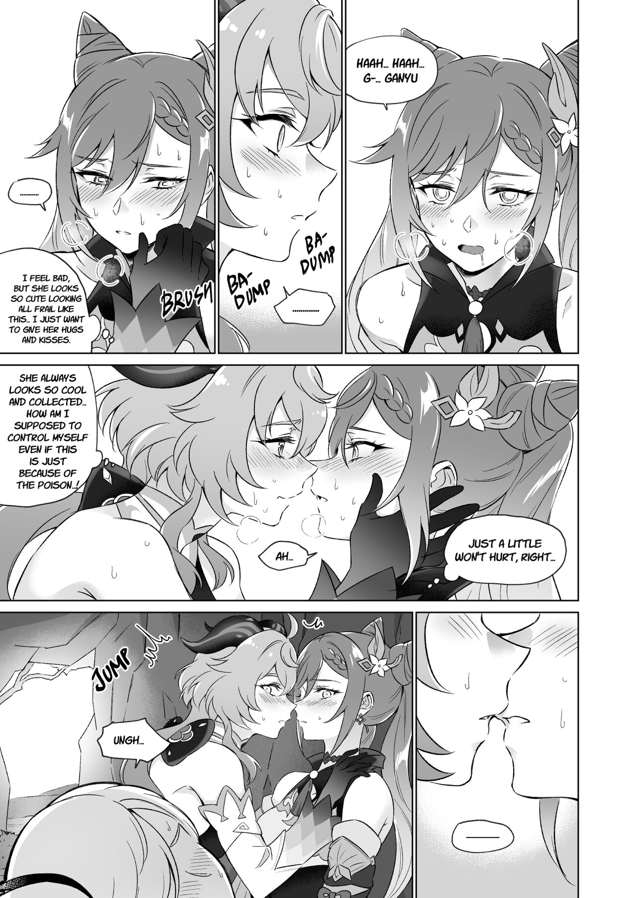 [World of Pure (Negom)]Liyue-shiki Dousei Seikou Ryouhou | Liyuesbian Remedial Sex(Genshin Impact) [English] [Digital] Page 30