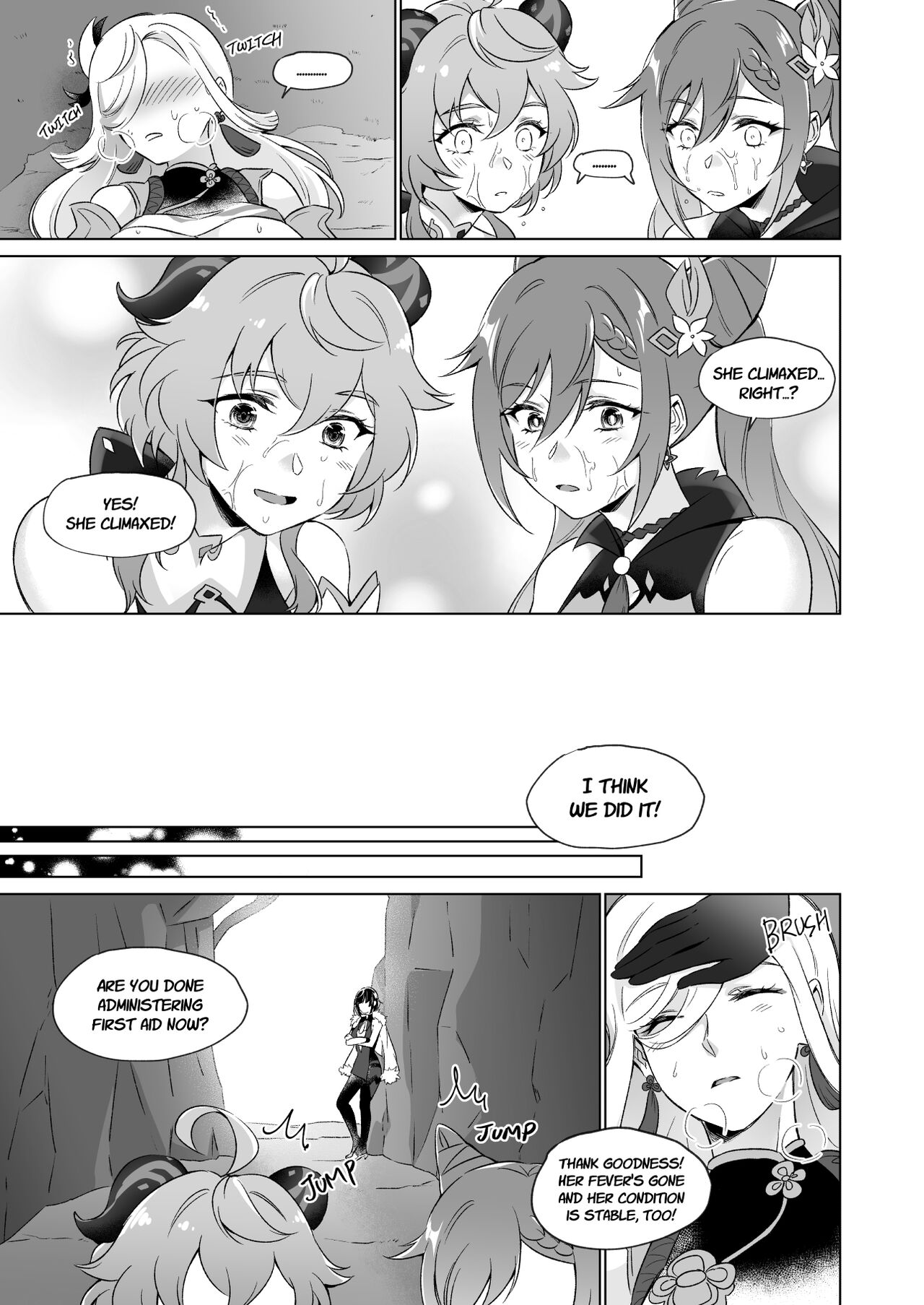 [World of Pure (Negom)]Liyue-shiki Dousei Seikou Ryouhou | Liyuesbian Remedial Sex(Genshin Impact) [English] [Digital] Page 42