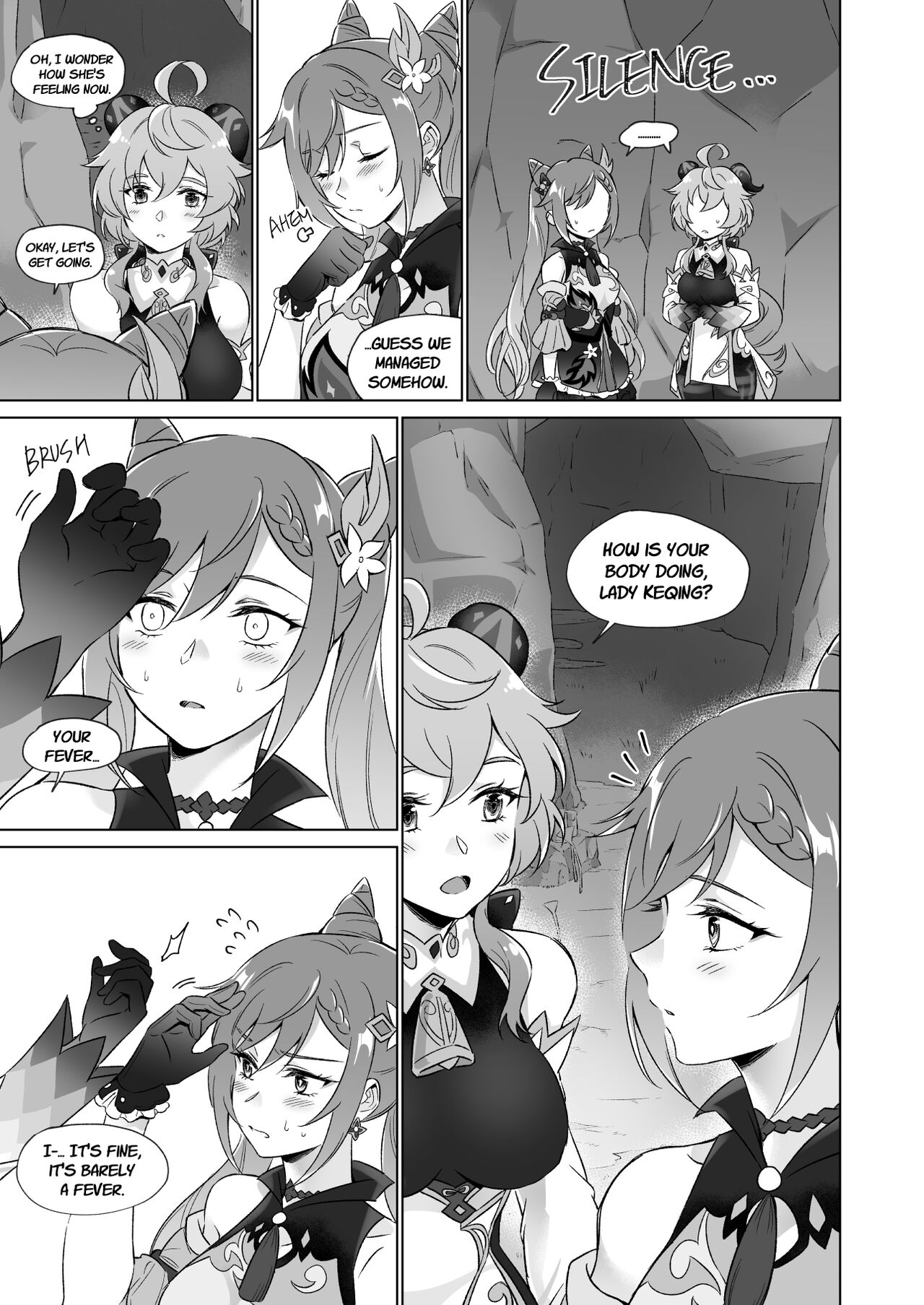 [World of Pure (Negom)]Liyue-shiki Dousei Seikou Ryouhou | Liyuesbian Remedial Sex(Genshin Impact) [English] [Digital] Page 44