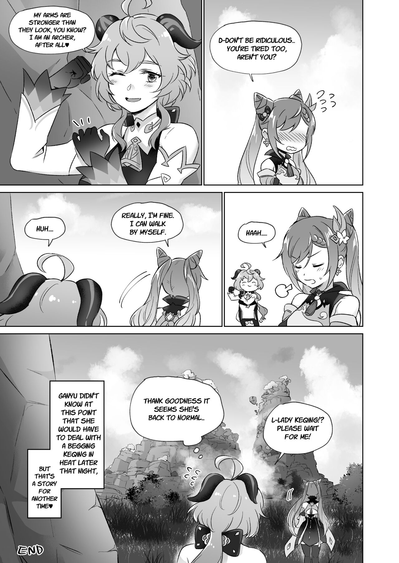[World of Pure (Negom)]Liyue-shiki Dousei Seikou Ryouhou | Liyuesbian Remedial Sex(Genshin Impact) [English] [Digital] Page 46
