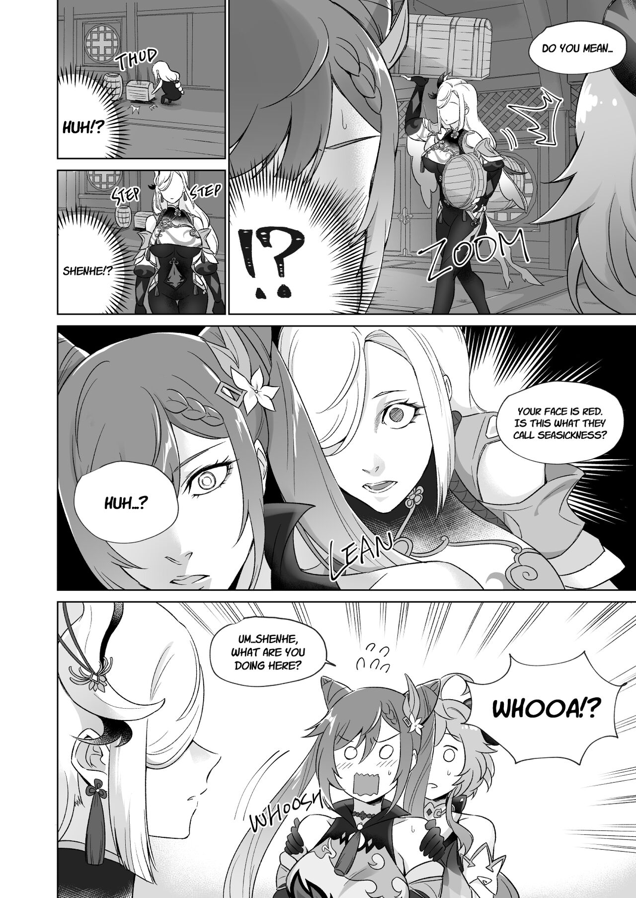 [World of Pure (Negom)]Liyue-shiki Dousei Seikou Ryouhou | Liyuesbian Remedial Sex(Genshin Impact) [English] [Digital] Page 7