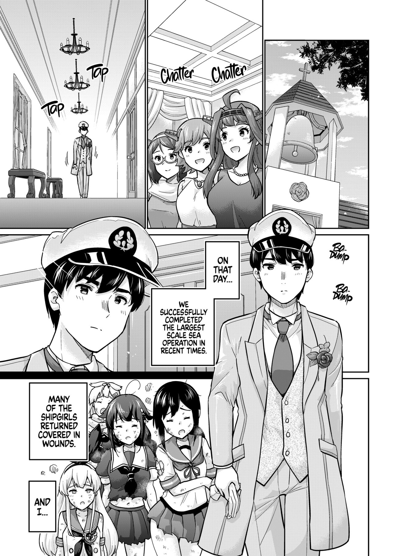 [sarfatation (Sarfata)]Hamakaze to Kekkon Suru Hi | The Day Hamakaze and I Got Married(Kantai Collection -KanColle-) [English] {2d-market.com} [Decensored] [Digital] Page 3