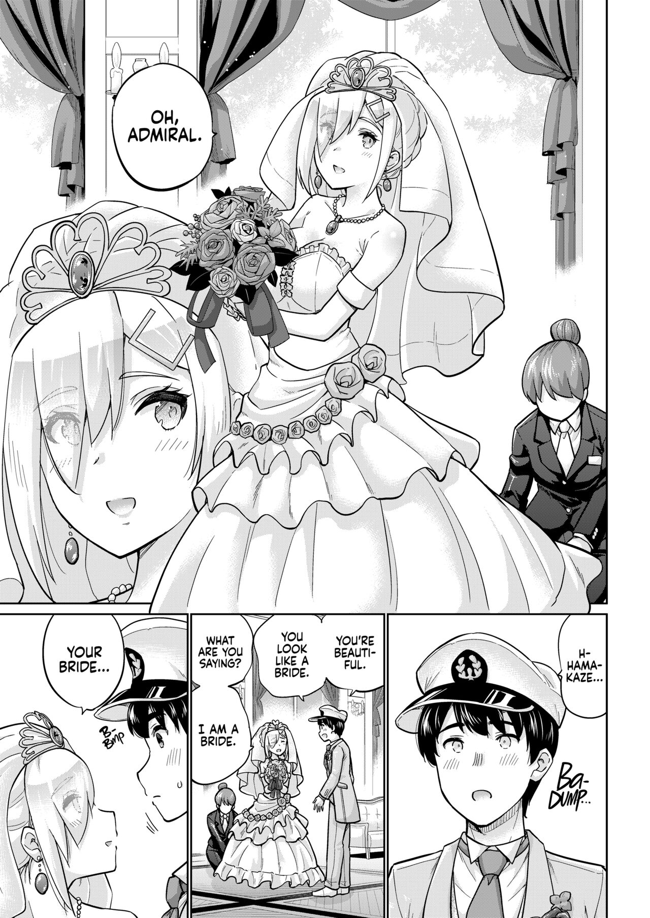 [sarfatation (Sarfata)]Hamakaze to Kekkon Suru Hi | The Day Hamakaze and I Got Married(Kantai Collection -KanColle-) [English] {2d-market.com} [Decensored] [Digital] Page 5