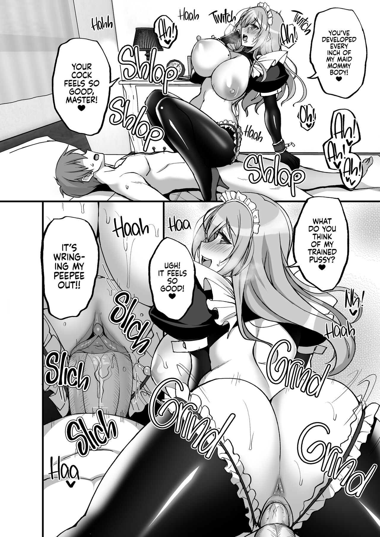 [Labomagi! (Takeda Aranobu)]Ecchi na Onee-san wa, Suki desu ka? 4 ~Tonari no Onee-san to Ikkagetsukan, Anata no Suki Ho | Do You Like Naughty Older Girls? 4: All You Can Fuck Sex for a Month With the Girls[English] {2d-market.com} [Decensored] [Digital] Page 40