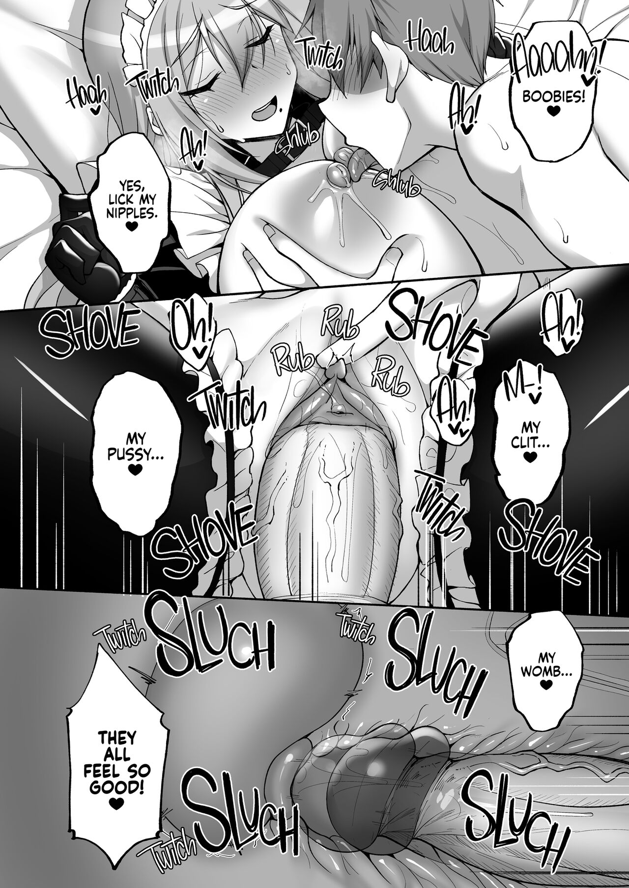 [Labomagi! (Takeda Aranobu)]Ecchi na Onee-san wa, Suki desu ka? 4 ~Tonari no Onee-san to Ikkagetsukan, Anata no Suki Ho | Do You Like Naughty Older Girls? 4: All You Can Fuck Sex for a Month With the Girls[English] {2d-market.com} [Decensored] [Digital] Page 42