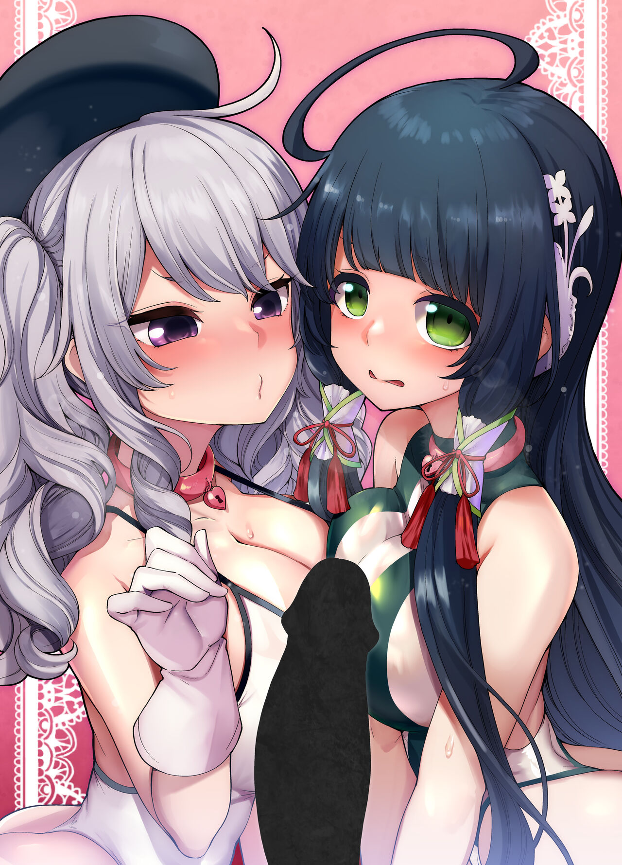 [Showa Saishuu Sensen (Hanauna)]Mizuho & Kashima VS Ochinpo | Mizuho and Kashima vs Cocks(Kantai Collection -KanColle-) [English] {2d-market.com} [Decensored] [Digital] Page 24