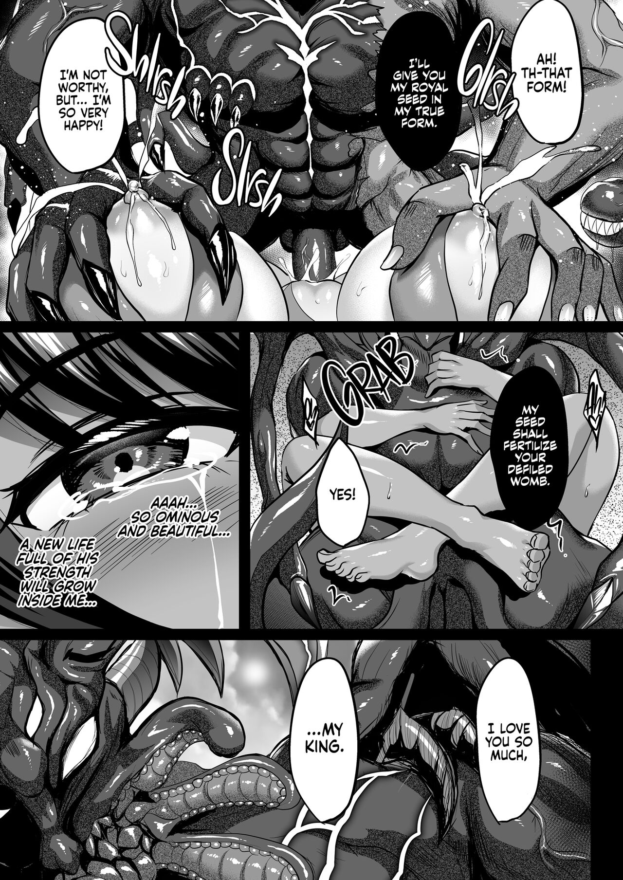 [Shouchuu MAC (Hozumi Kenji)]Shiranui Harami Ochi Ni | Shiranui's Impregnation 2(Taimanin Yukikaze) [English] {2d-market.com} [Decensored] [Digital] Page 50