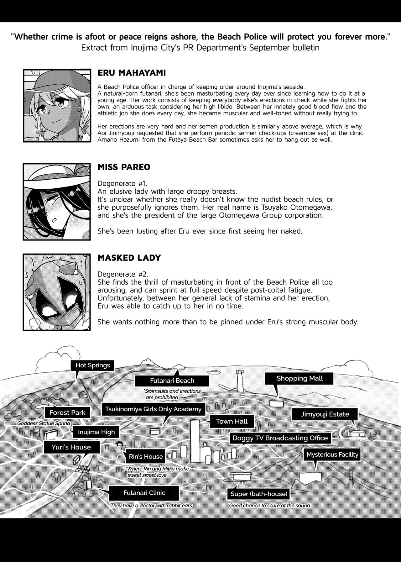 [Aoba Q Madou (Futaba Yodomu)]Futanari Beach Police no Oshigoto | Working at the Futanari Beach Police 2[English] [2d-market.com] [Decensored] [Digital] Page 31