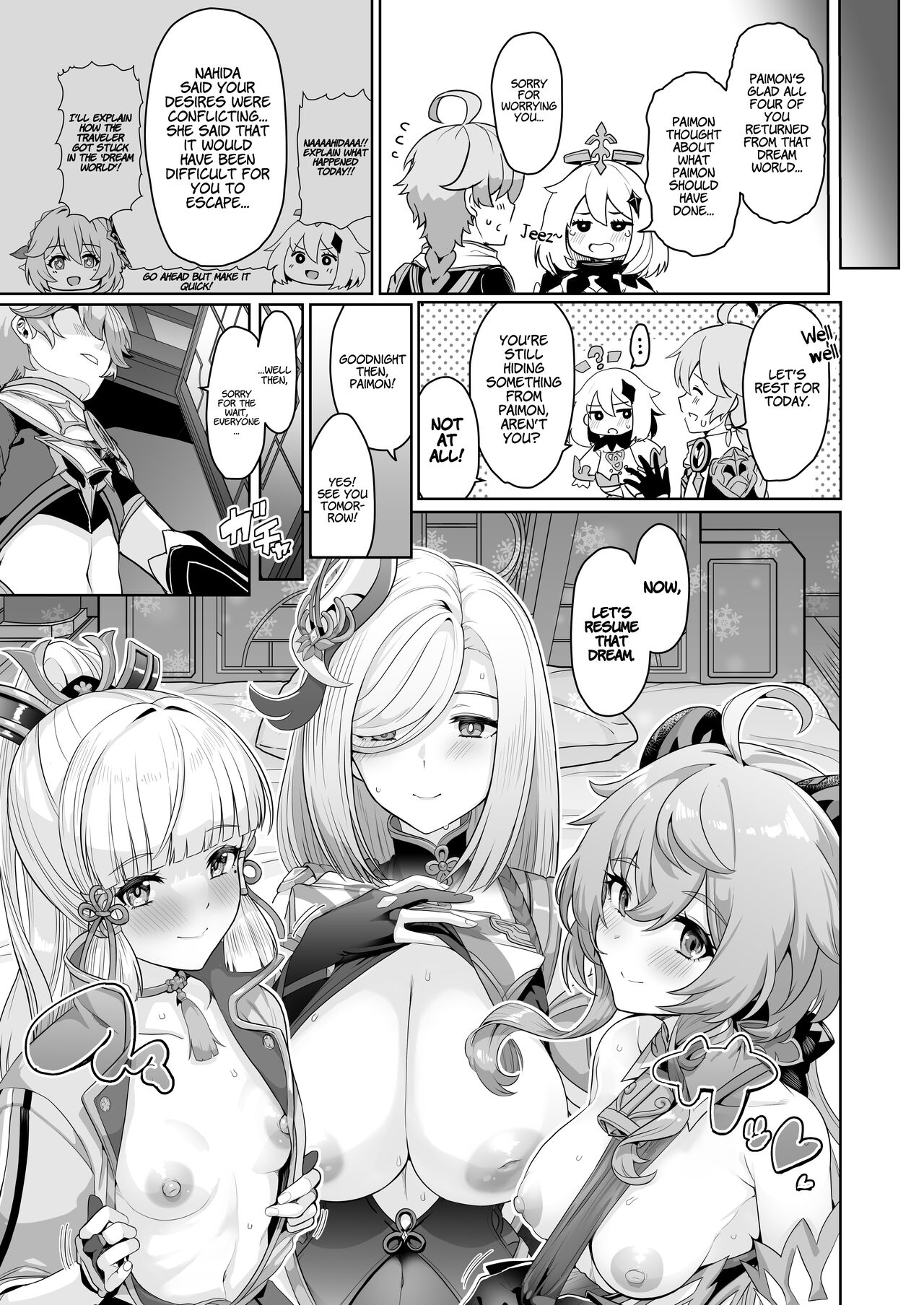 (C101) [UPA24 (Upanishi.)]CRYOGENIC DREAMER(Genshin Impact) [English] [LunaticSeibah] Page 28