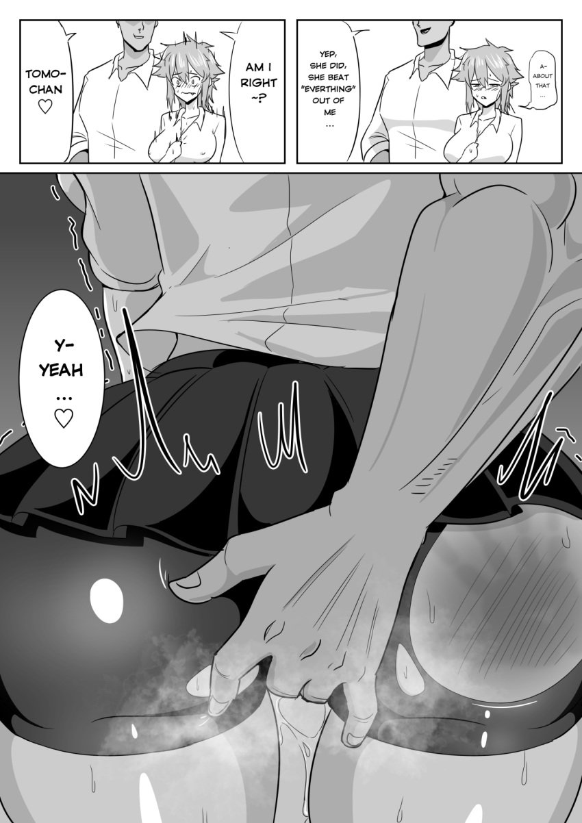 [Yamino Kuroko]- A story about Tomo-chan doing things that girls can't do Page 9