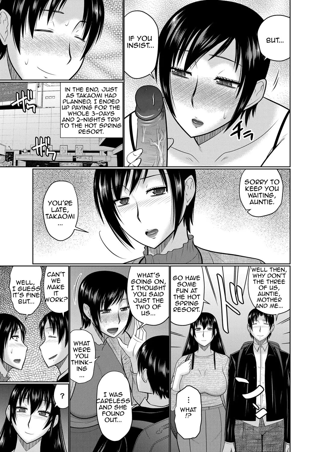 [Hatakeyama Tohya]Oba to Haha ga Ochiru Made | Until Aunt and Mother Are Mine[English] [Amoskandy] [Decensored] Page 53