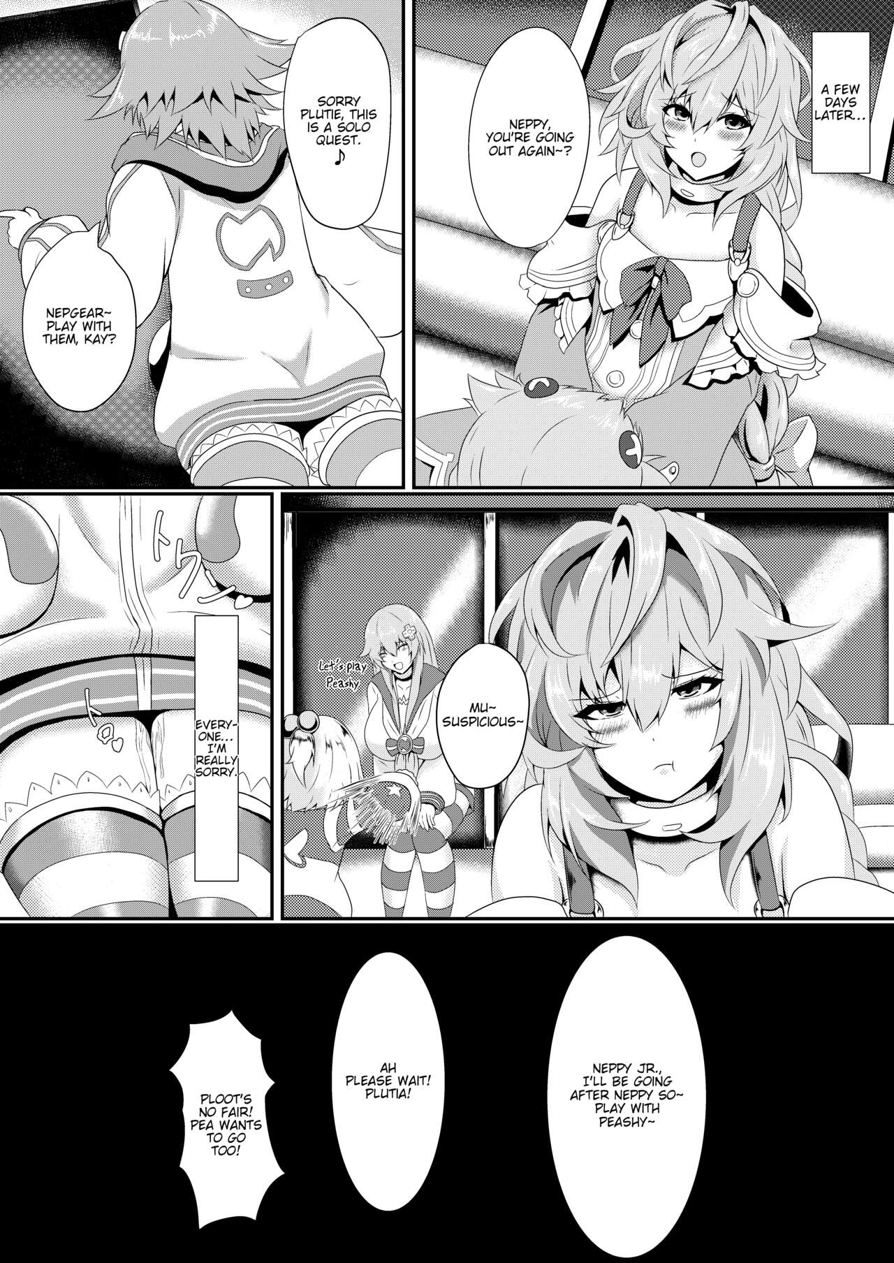 [Shiro Brownie (Seshiro)]Pleasure of the Goddesses(Hyperdimension Neptunia) [English] [Digital] [tabibit0] Page 25