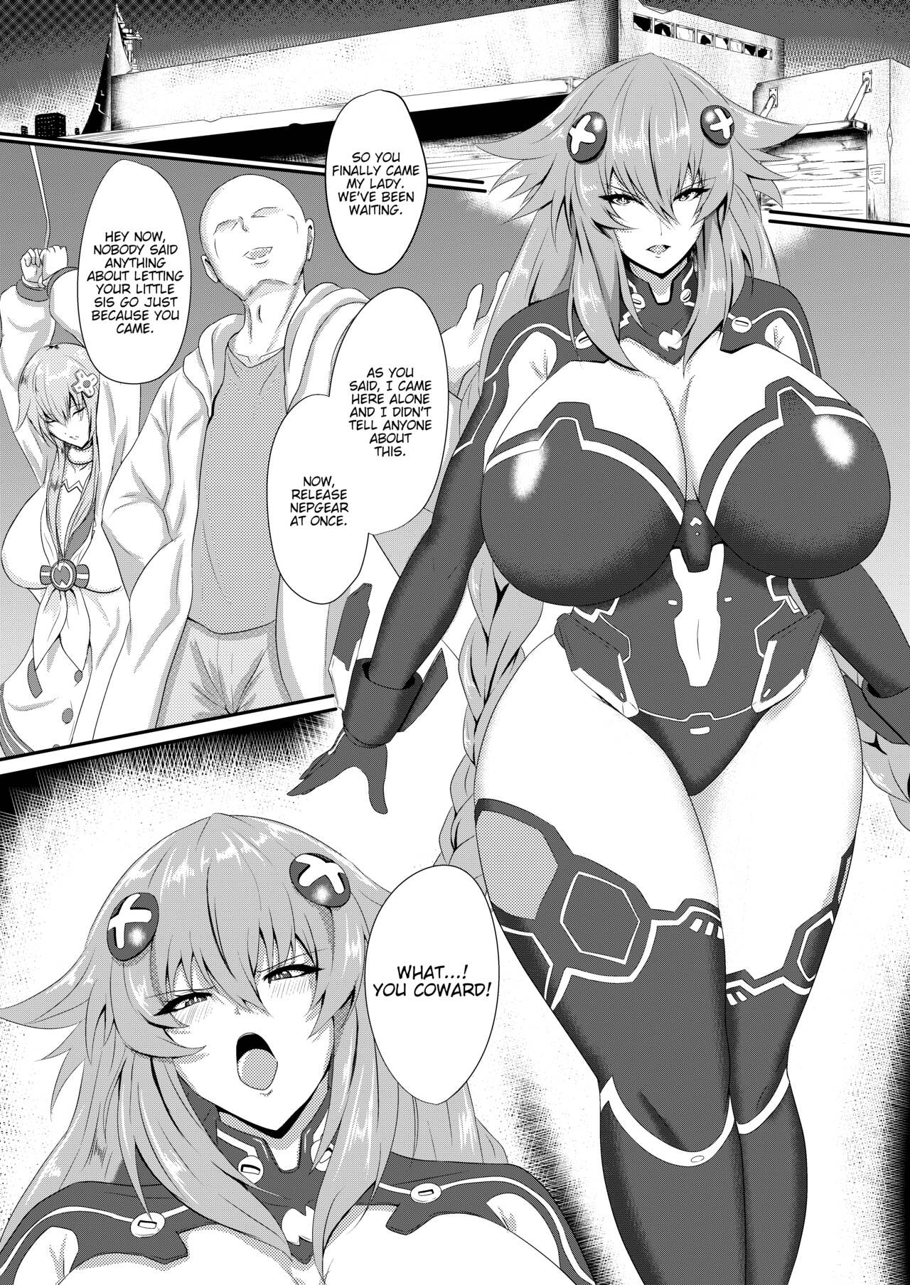 [Shiro Brownie (Seshiro)]Pleasure of the Goddesses(Hyperdimension Neptunia) [English] [Digital] [tabibit0] Page 3