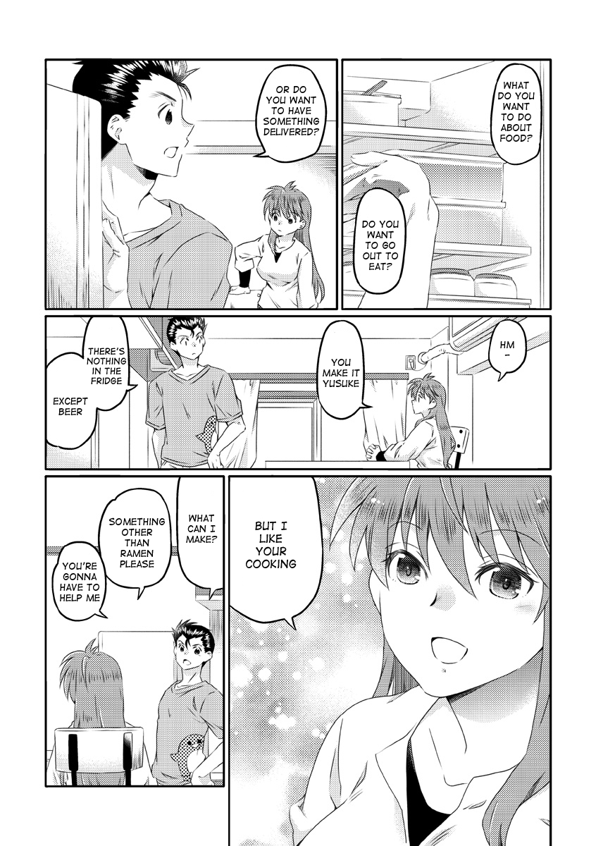 [Ichinichi Sanjou (Kamimiya)]Shinizokonai to Megami-sama (Yu Yu Hakusho) [Digital]english yyh-reviva Page 7