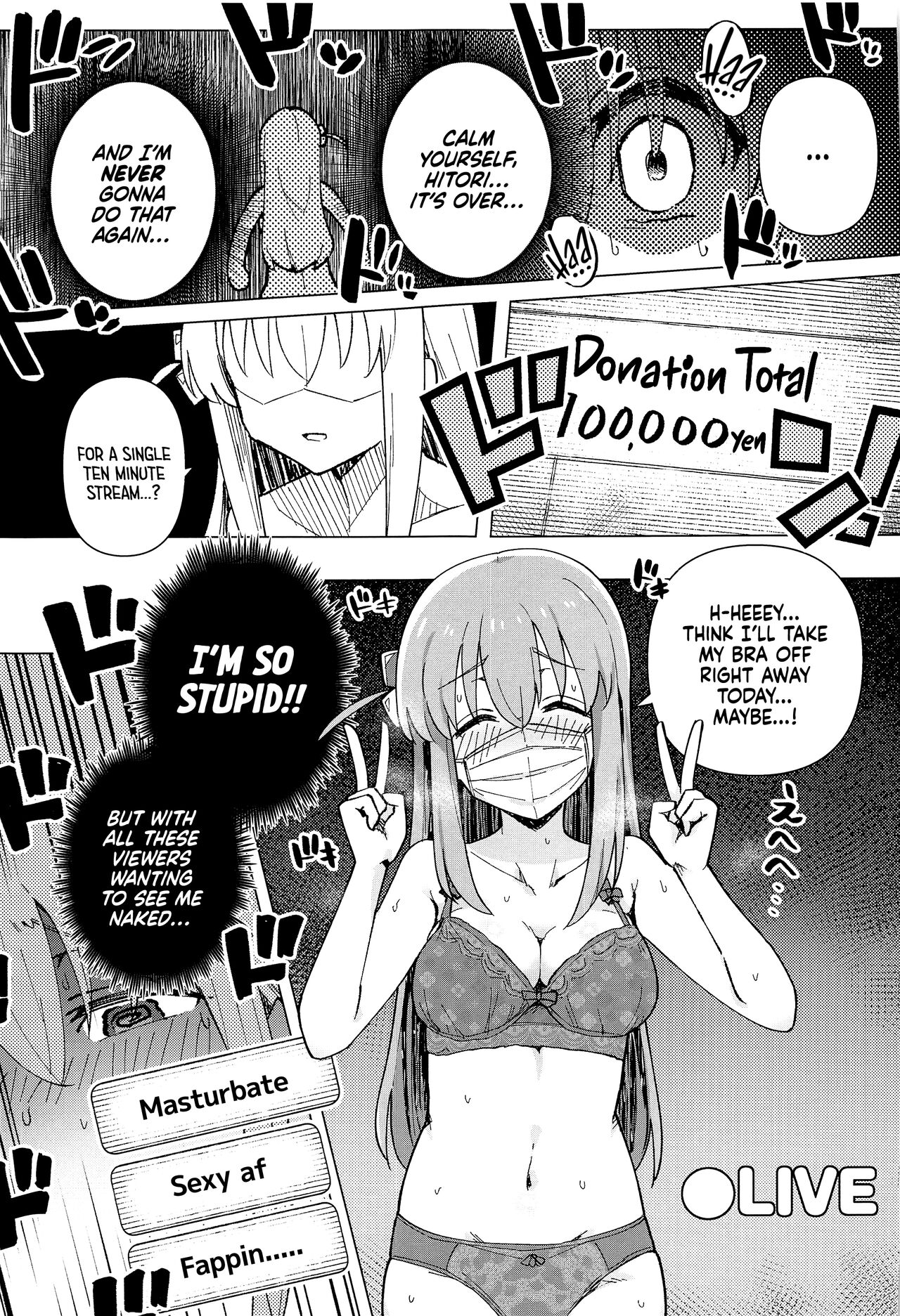 (C101) [Yakitori Teishoku (Toriyaro)]Shounin Yokkyuu | Need for Clout(Bocchi the Rock!) [English] [Xzosk] Page 12