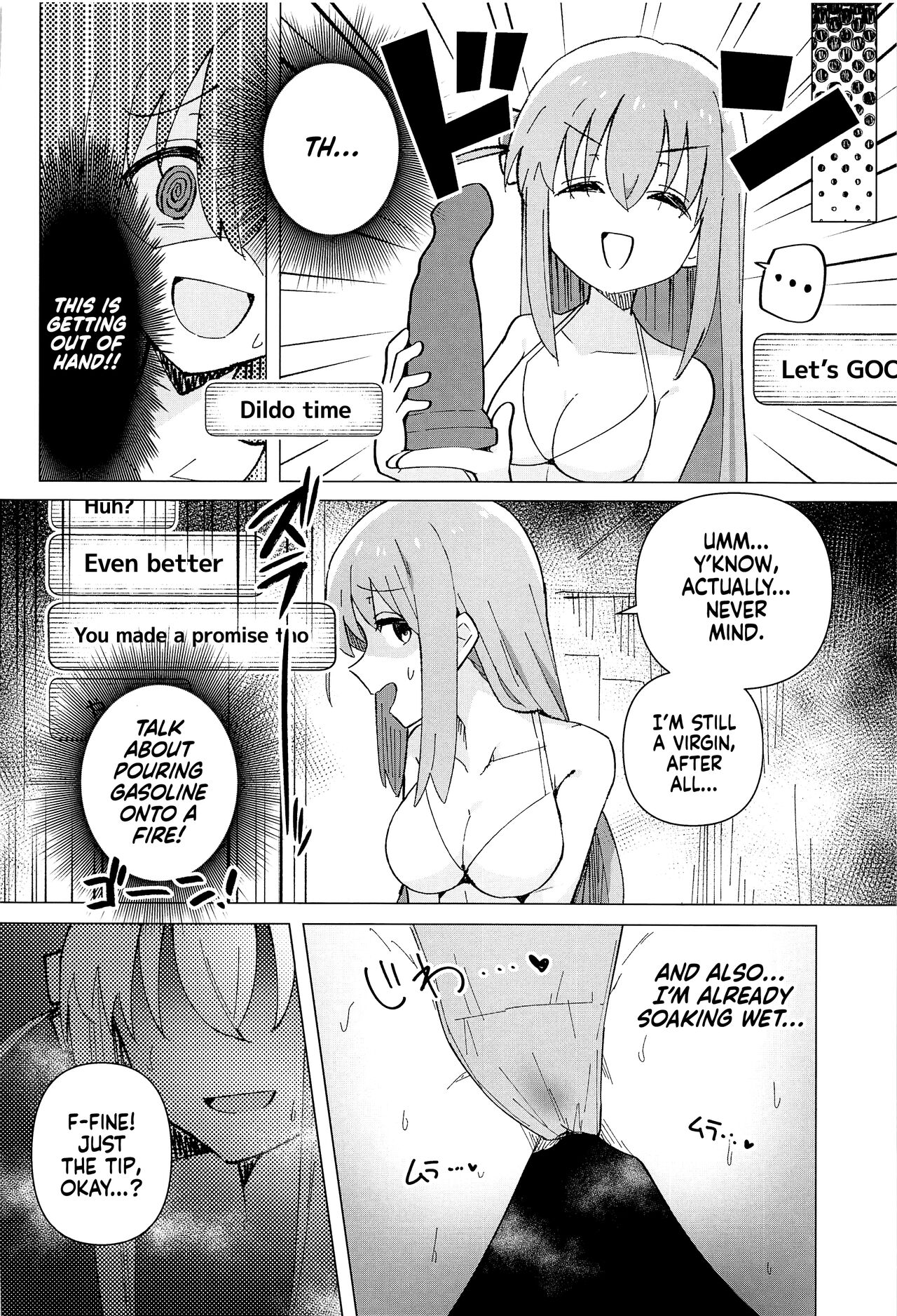 (C101) [Yakitori Teishoku (Toriyaro)]Shounin Yokkyuu | Need for Clout(Bocchi the Rock!) [English] [Xzosk] Page 15