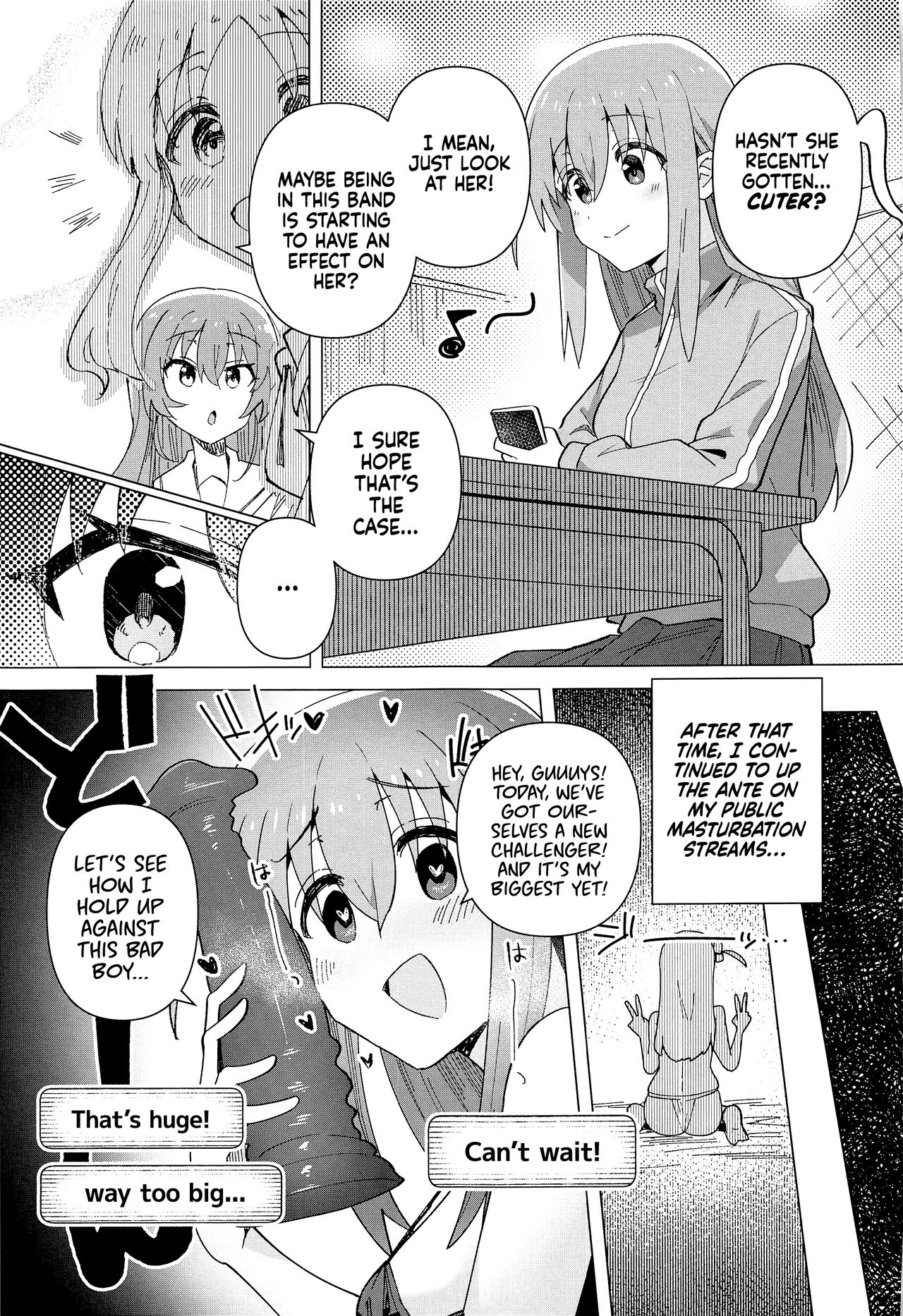 (C101) [Yakitori Teishoku (Toriyaro)]Shounin Yokkyuu | Need for Clout(Bocchi the Rock!) [English] [Xzosk] Page 18