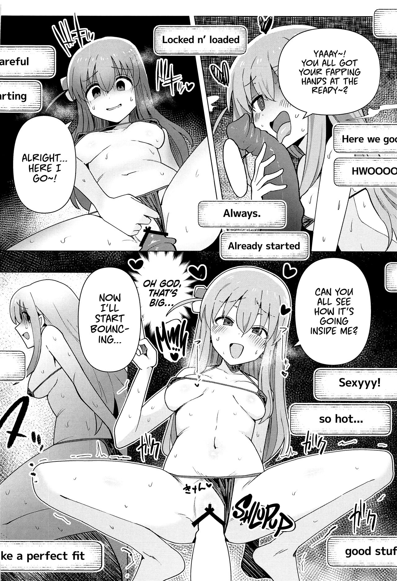 (C101) [Yakitori Teishoku (Toriyaro)]Shounin Yokkyuu | Need for Clout(Bocchi the Rock!) [English] [Xzosk] Page 19