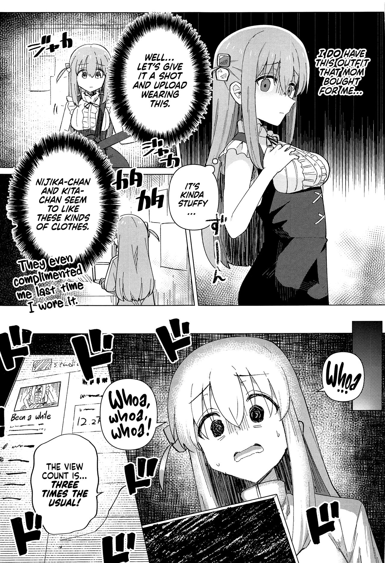 (C101) [Yakitori Teishoku (Toriyaro)]Shounin Yokkyuu | Need for Clout(Bocchi the Rock!) [English] [Xzosk] Page 6