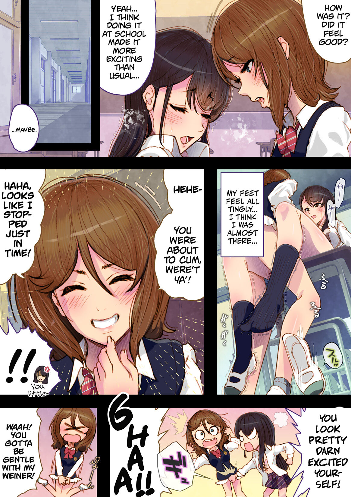 [An-chan Kaichou Potsuri Club (An-chan Kaichou)]Futa x Yuri ～Childhood Friend～[English] [Mr_Person] Page 16