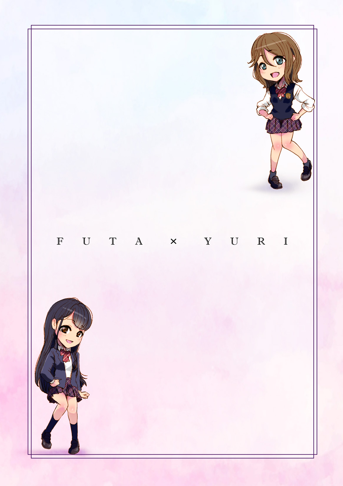 [An-chan Kaichou Potsuri Club (An-chan Kaichou)]Futa x Yuri ～Childhood Friend～[English] [Mr_Person] Page 2