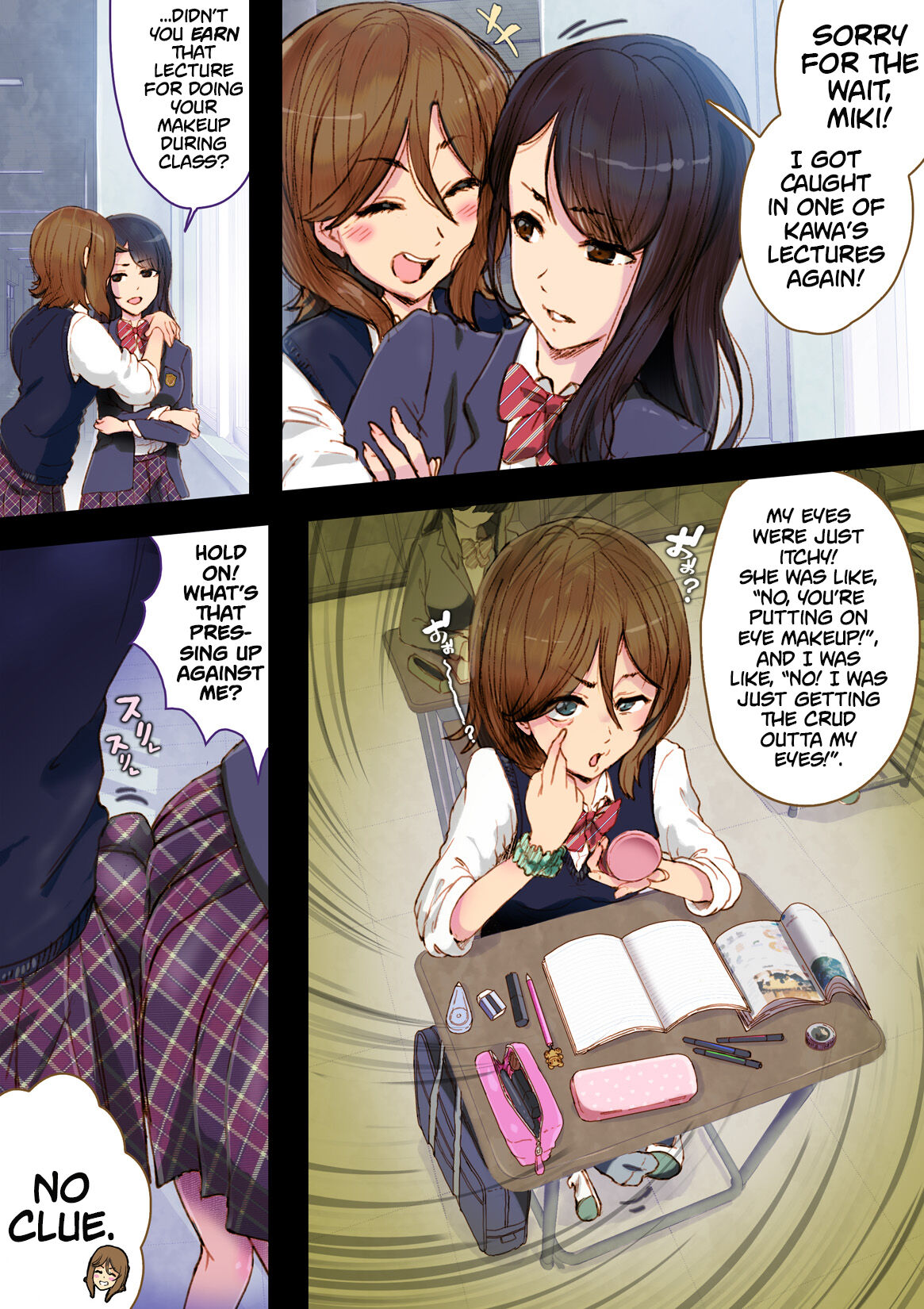 [An-chan Kaichou Potsuri Club (An-chan Kaichou)]Futa x Yuri ～Childhood Friend～[English] [Mr_Person] Page 4