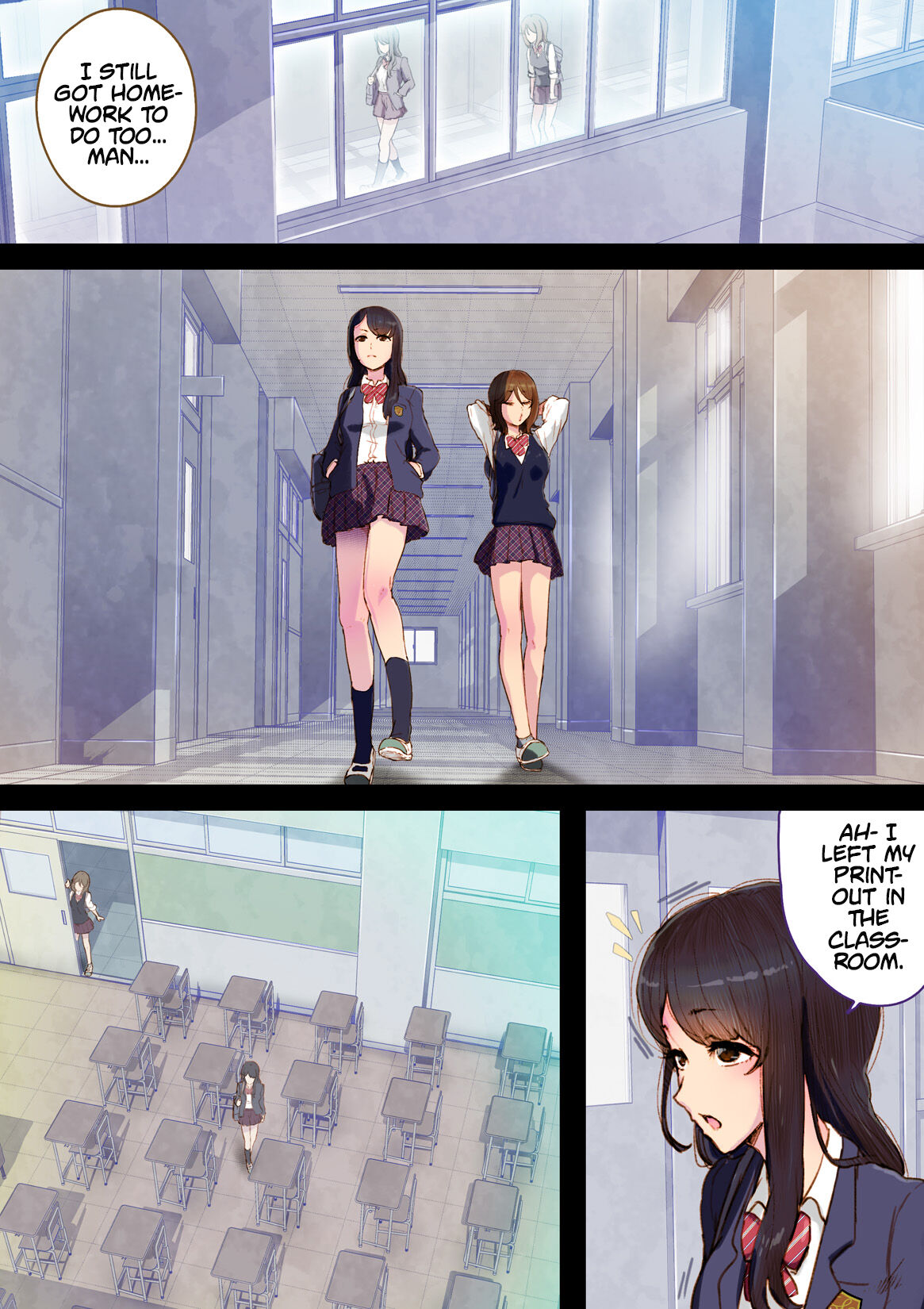 [An-chan Kaichou Potsuri Club (An-chan Kaichou)]Futa x Yuri ～Childhood Friend～[English] [Mr_Person] Page 5