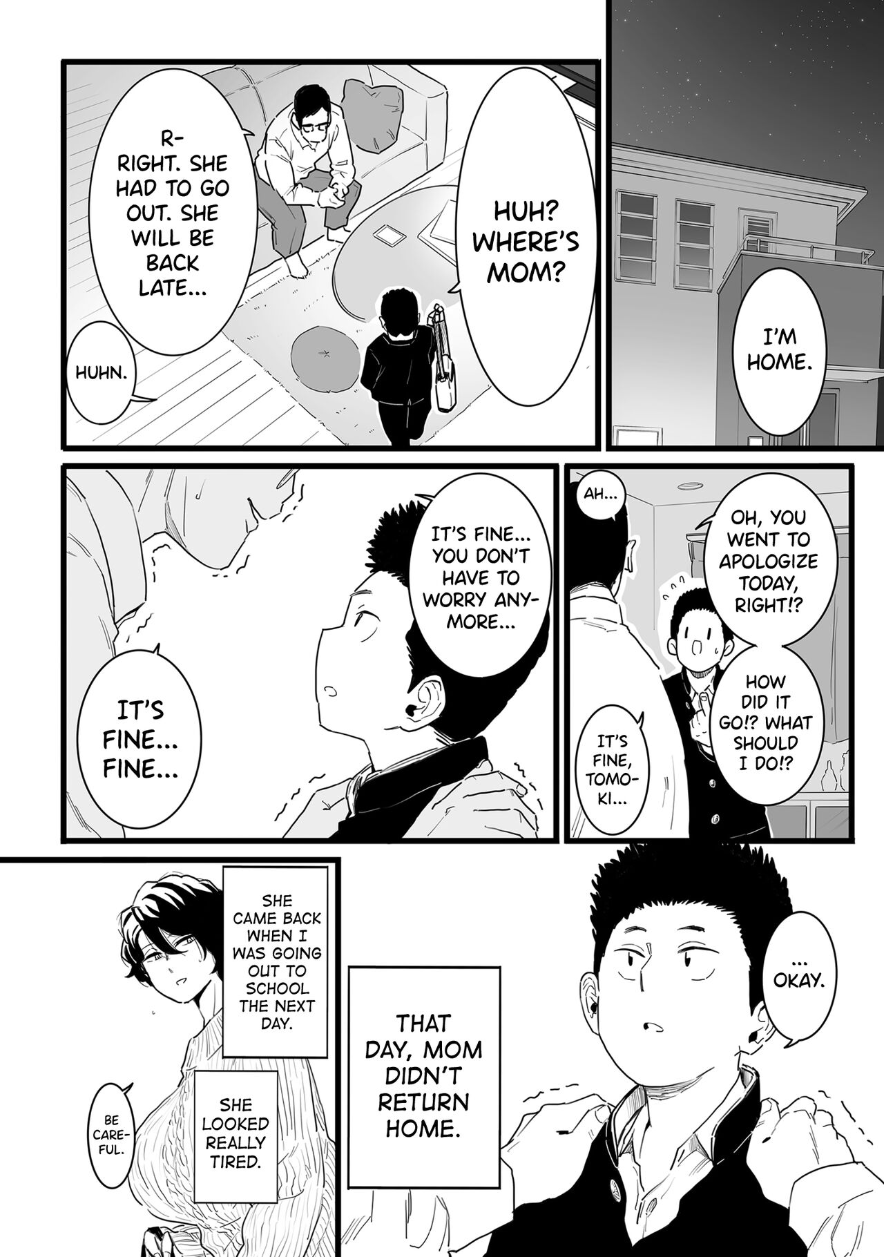 [CHOMA]Sayonara Kaa-san(COMIC Kuriberon DUMA 2023-01 Vol.44) [English] [biribiri] Page 8