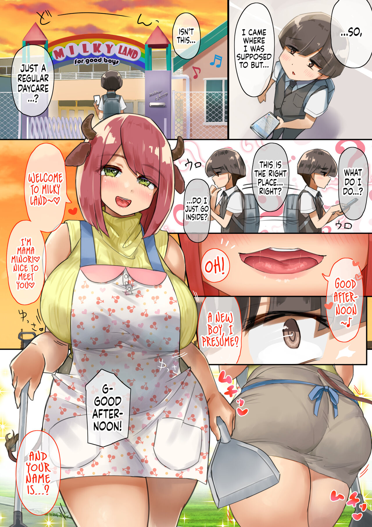[Uniyaa (Ikinari Mojio)]O-to-na no Jikan dechi! | It'z Grown-up Time![English] [7777ale7777] Page 3