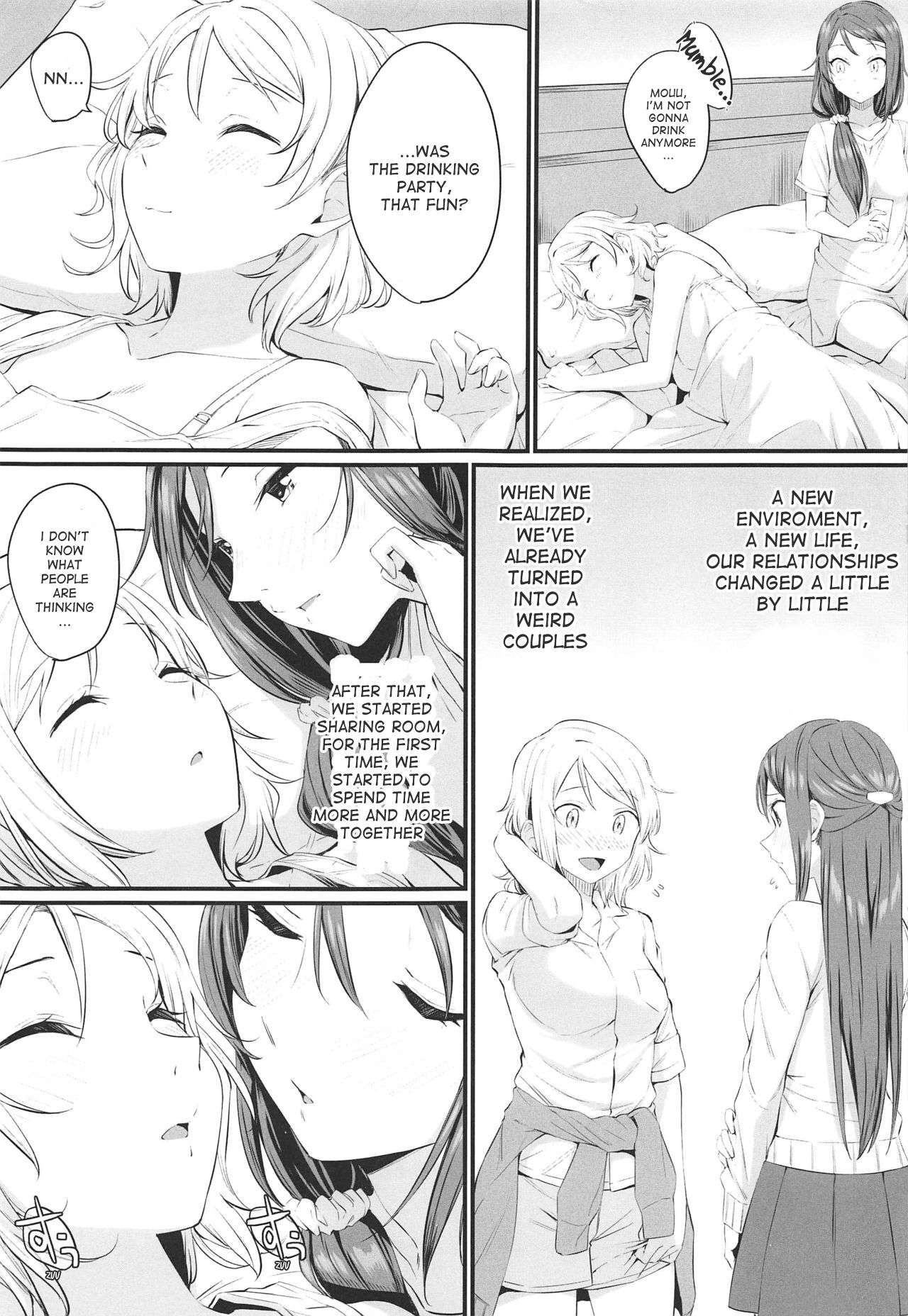 (Bokura no Love Live! 25) [Kitaku Jikan (Kitaku)]Yakimochi (A) Symmetry(Love Live! Sunshine!!) [English] [KratzXD Translation] Page 6