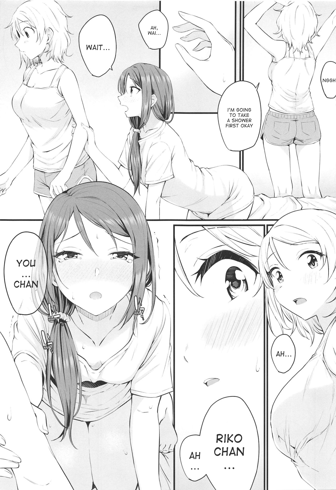 (Bokura no Love Live! 25) [Kitaku Jikan (Kitaku)]Yakimochi (A) Symmetry(Love Live! Sunshine!!) [English] [KratzXD Translation] Page 8